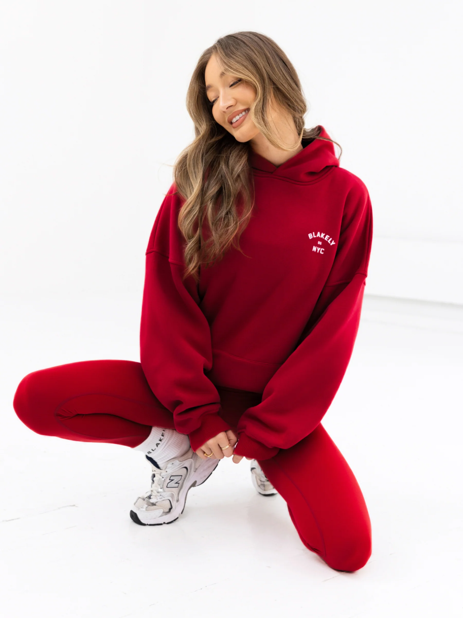 NYC Oversized Hoodie - Cherry Red - Winsoncom