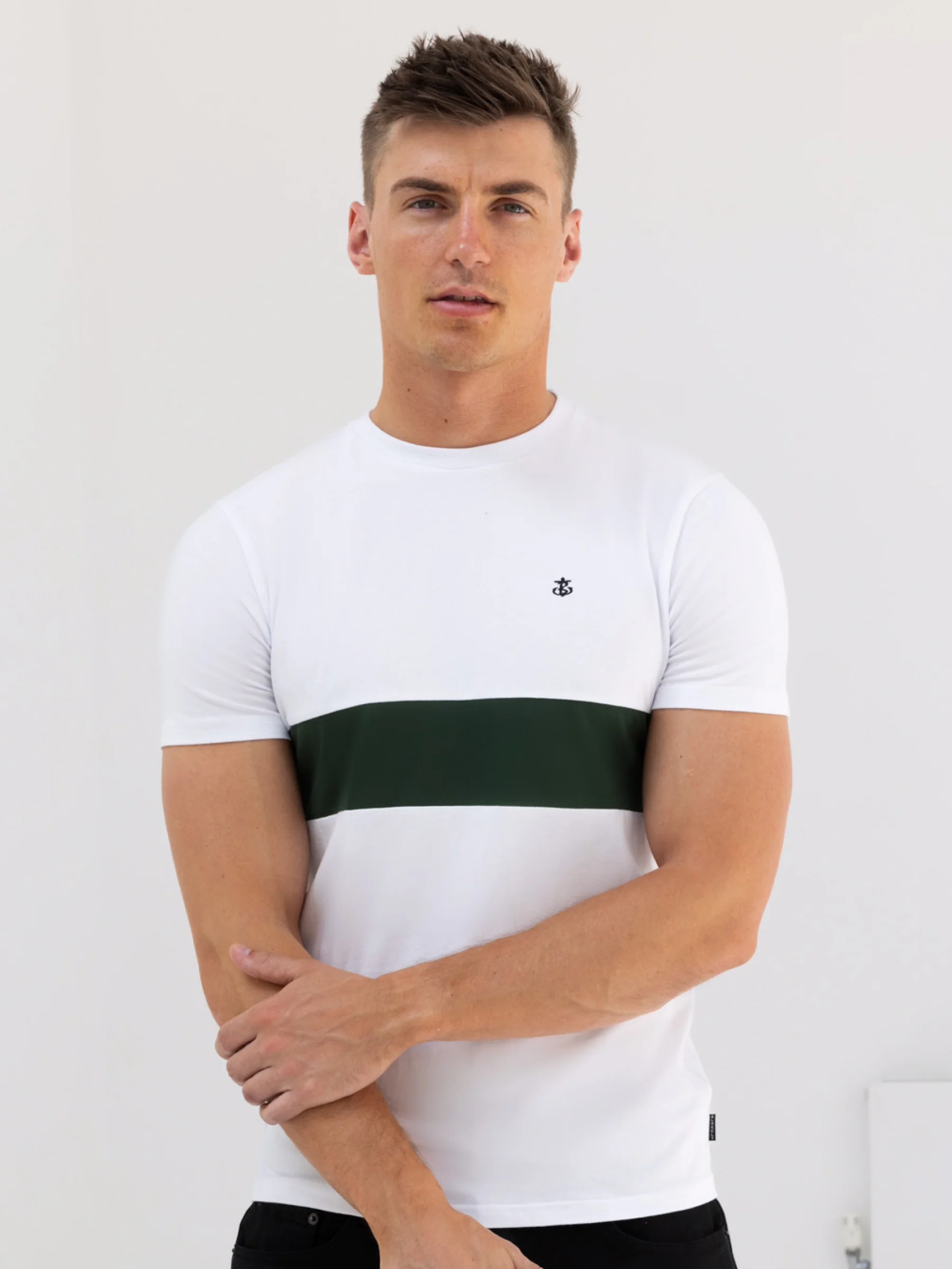 Iowa T-Shirt - White & Green - Winsoncom