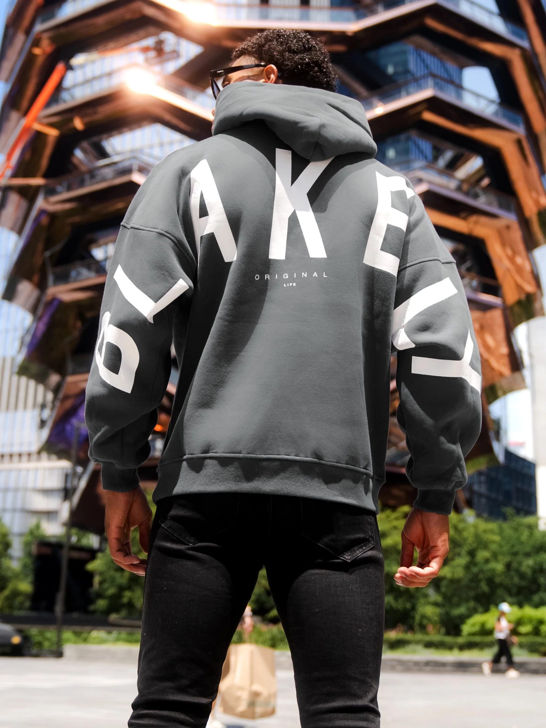 Idris Oversized Hoodie - Safari Green - Winsoncom