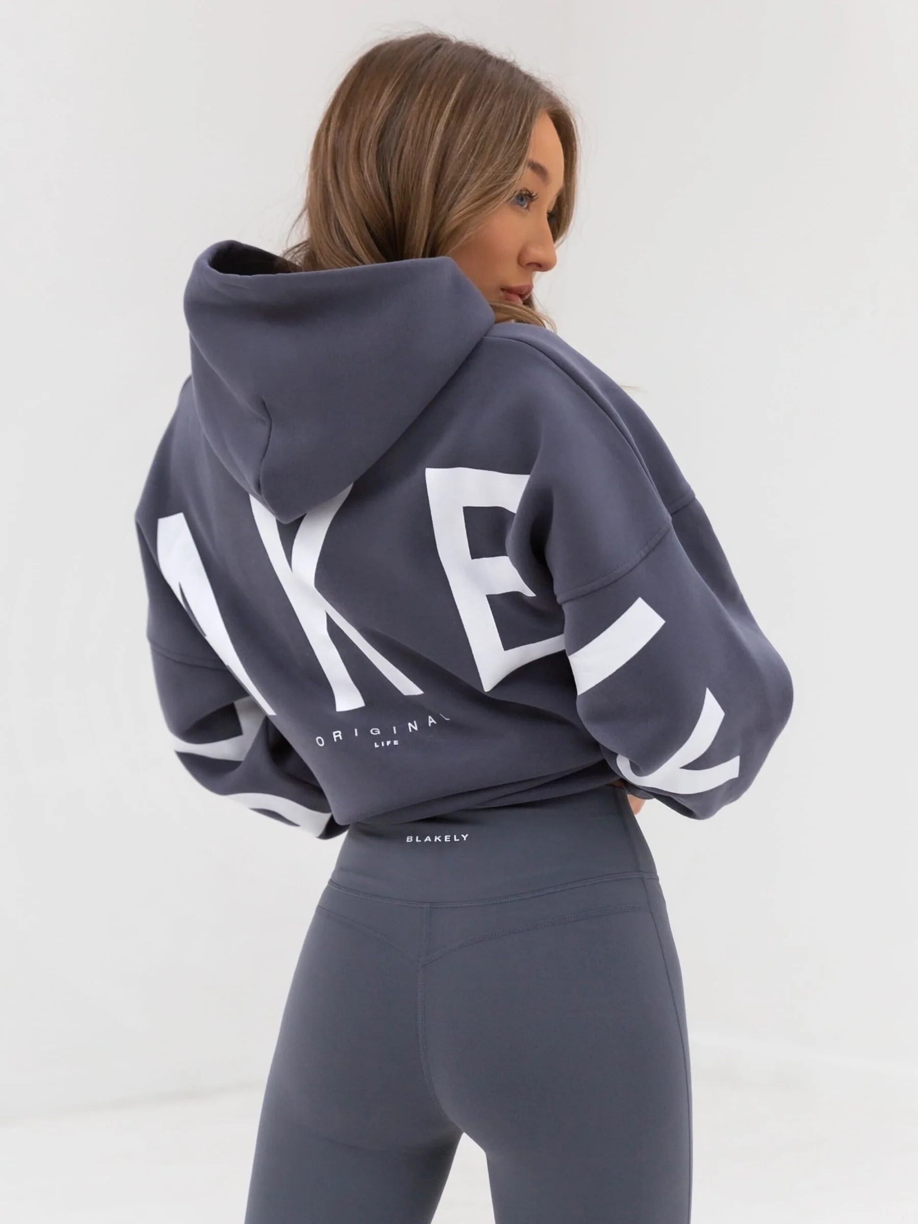 Isabel Oversized Hoodie - Blue - Winsoncom