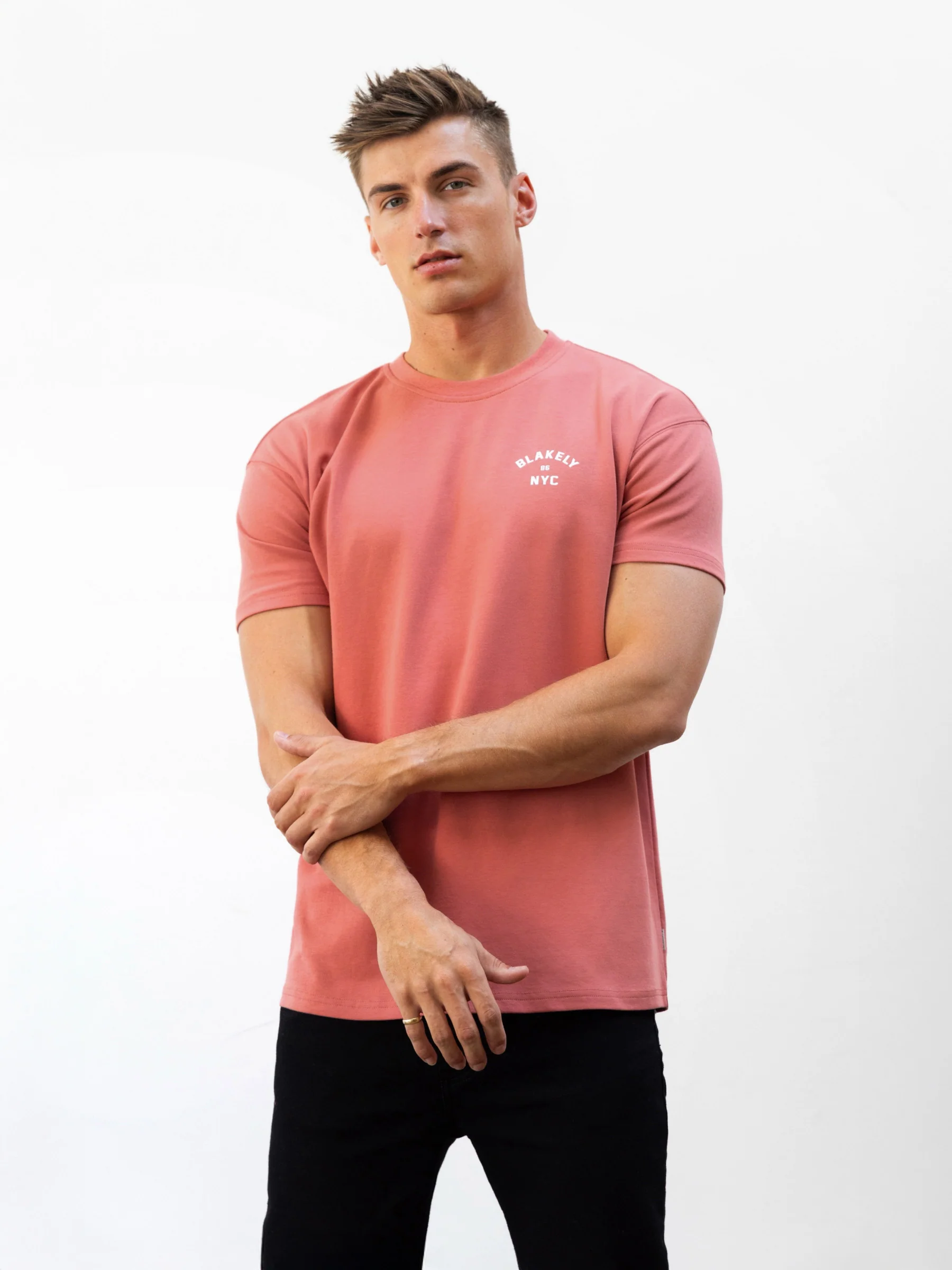 NYC Relaxed T-Shirt - Coral - Winsoncom