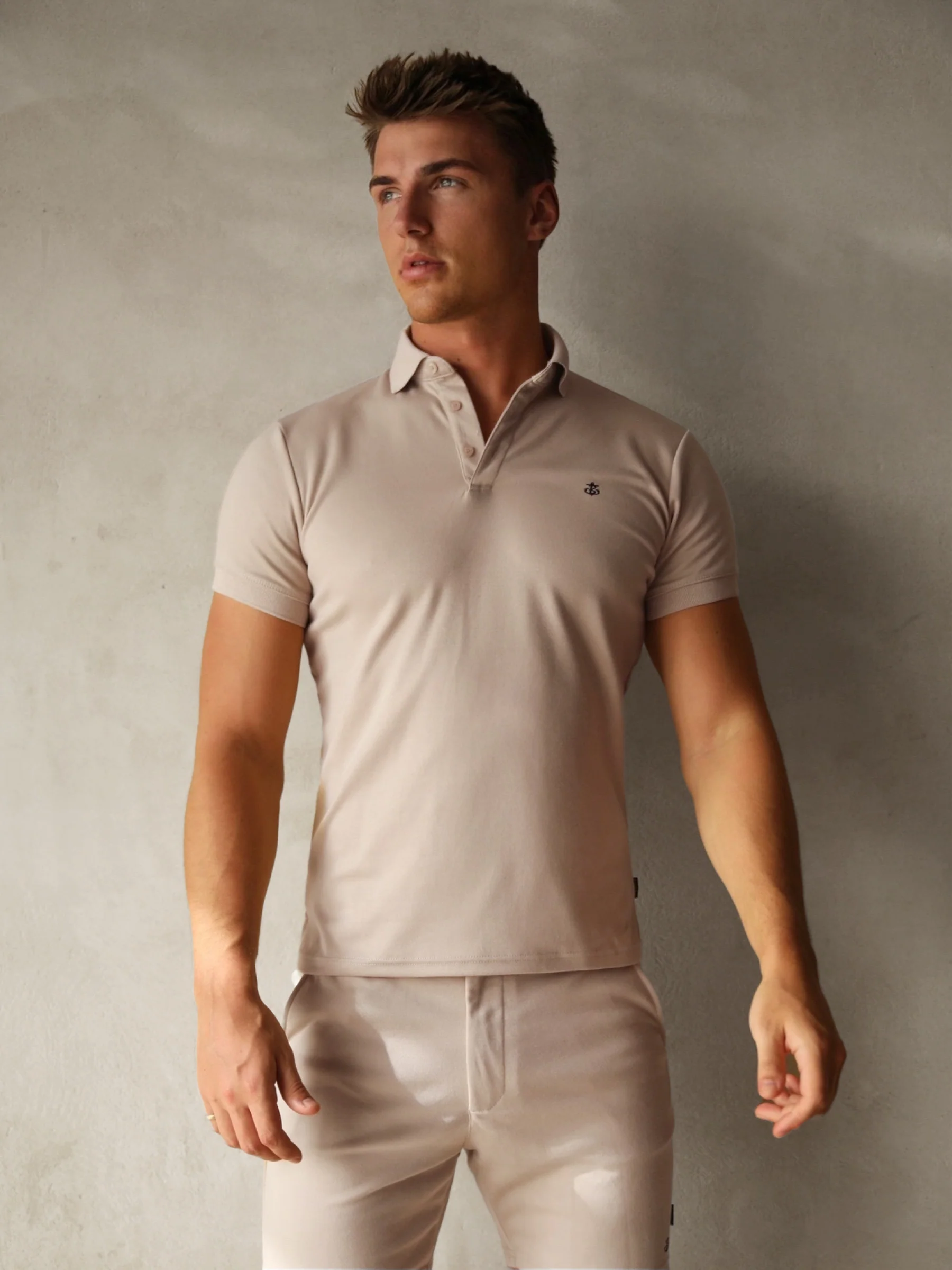 Sorrento Polo Shirt - Sand - Winsoncom