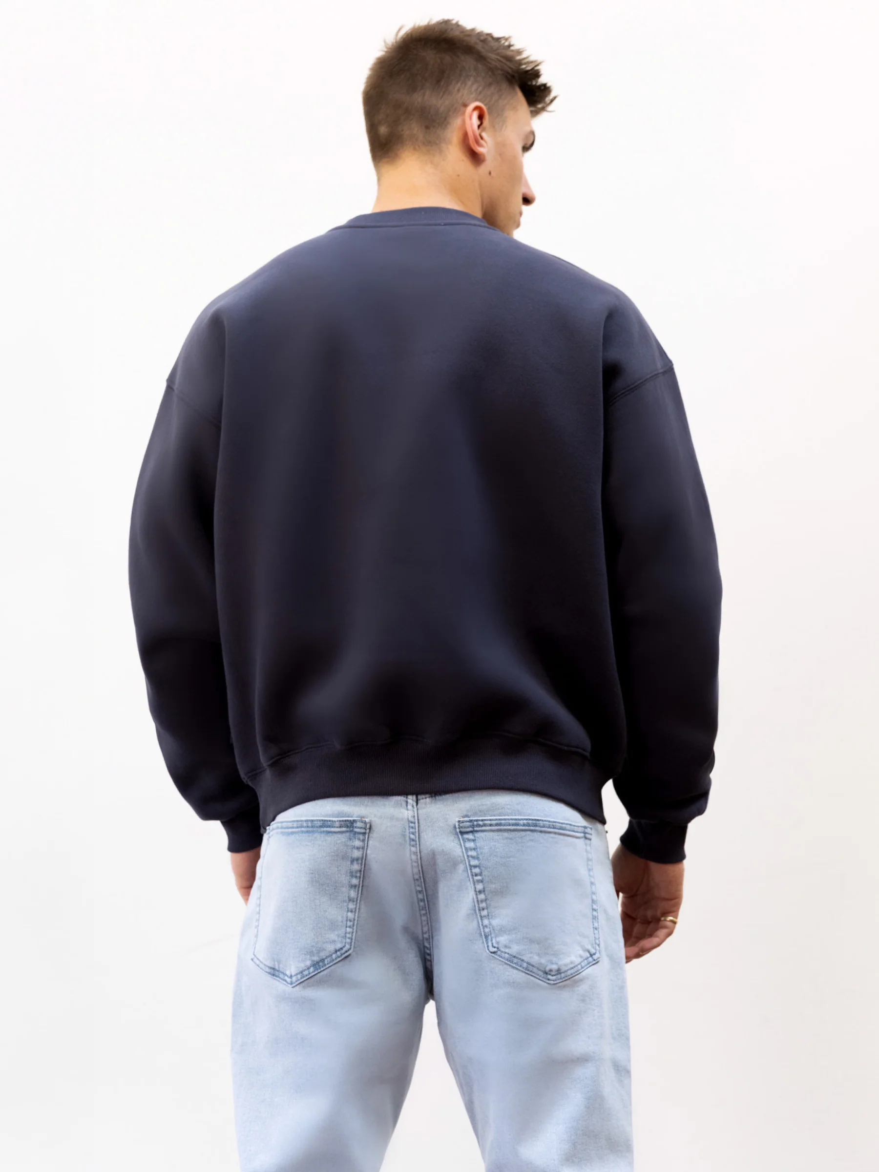 Legacy Relaxed Jumper - True Navy - Winsoncom