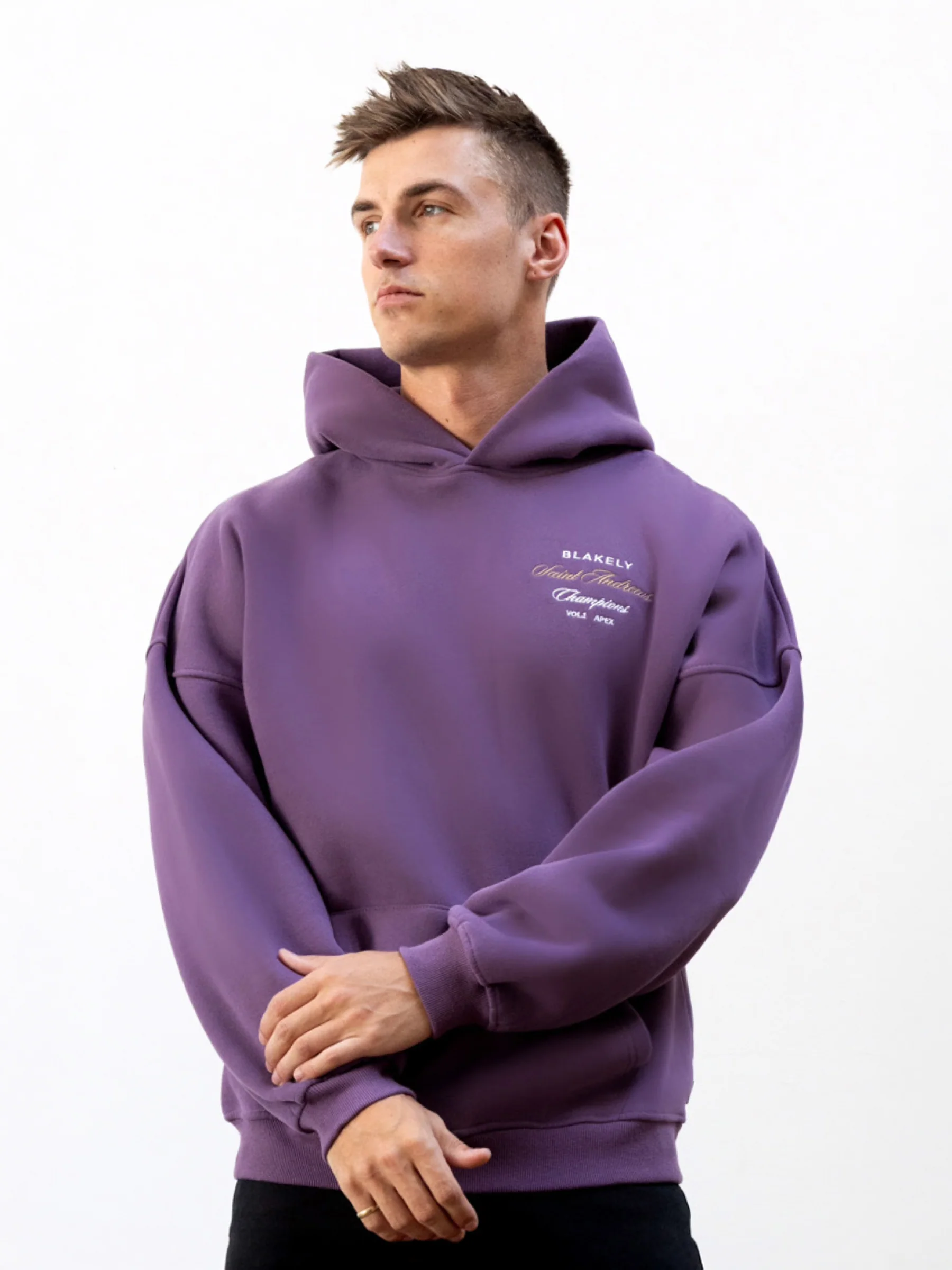 Legacy Relaxed Hoodie - Mid Purple - Winsoncom