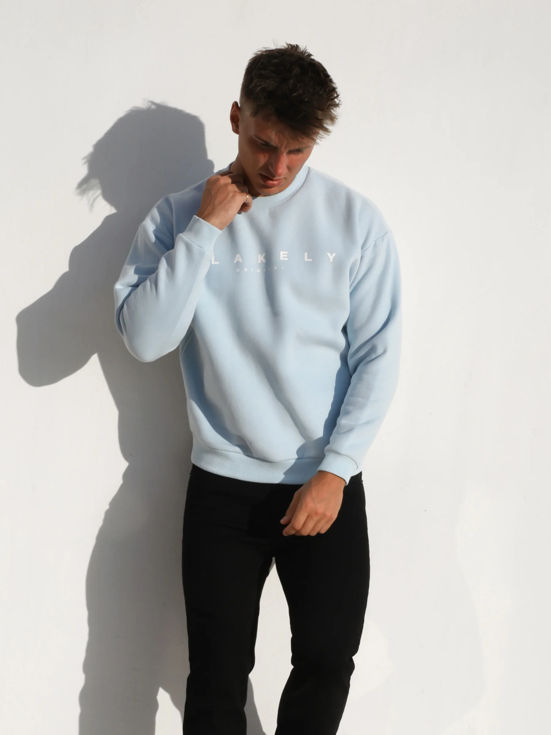 Evolved Relaxed Jumper - Light Blue - Winsoncom