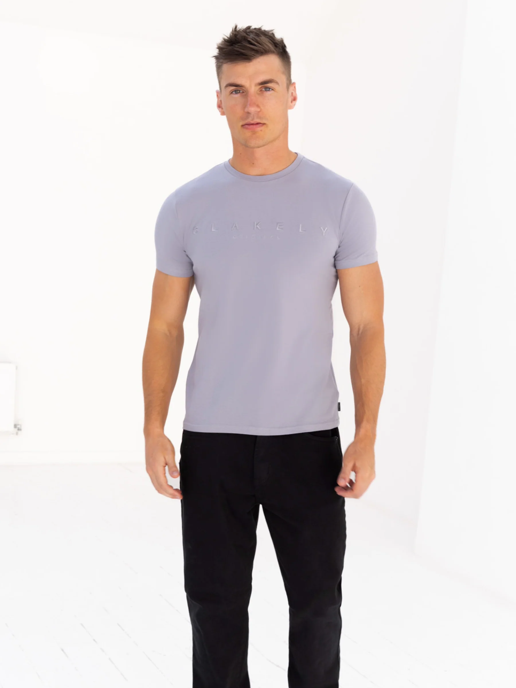 Tonal Nolan T-Shirt - Pale Lilac - Winsoncom
