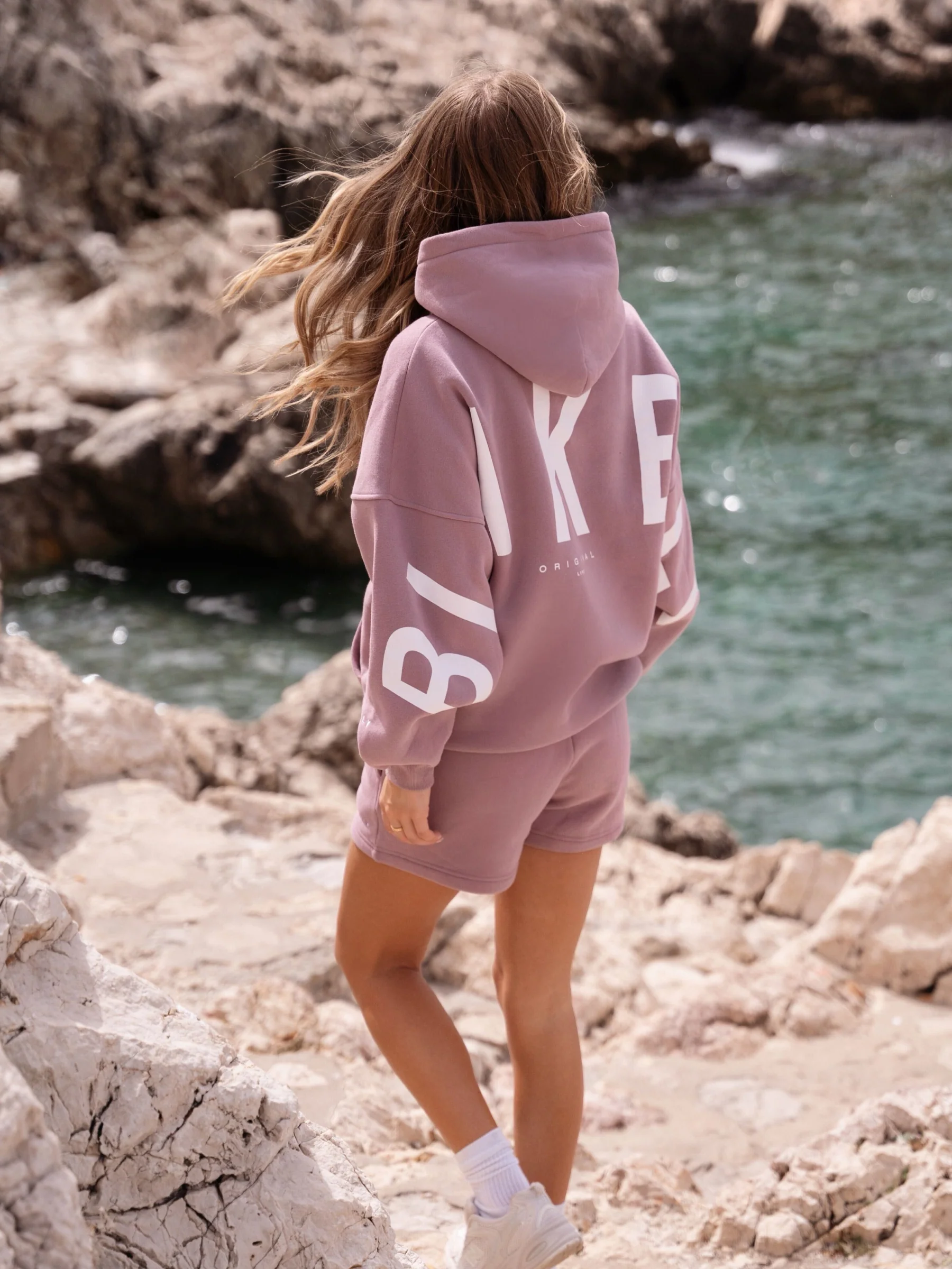 Isabel Oversized Hoodie - Dusty Pink - Winsoncom