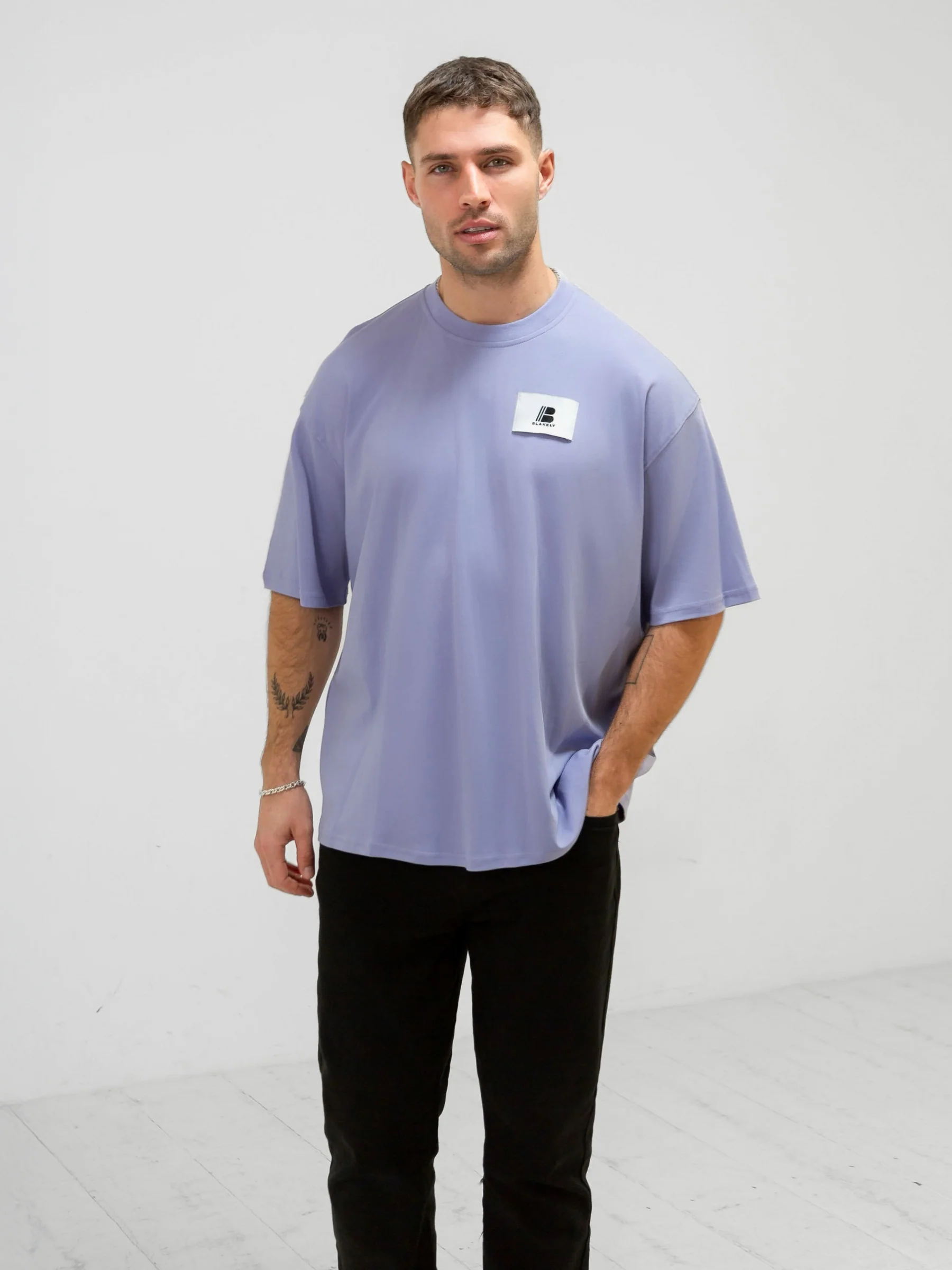 Apex Label Relaxed T-Shirt - Lilac - Winsoncom