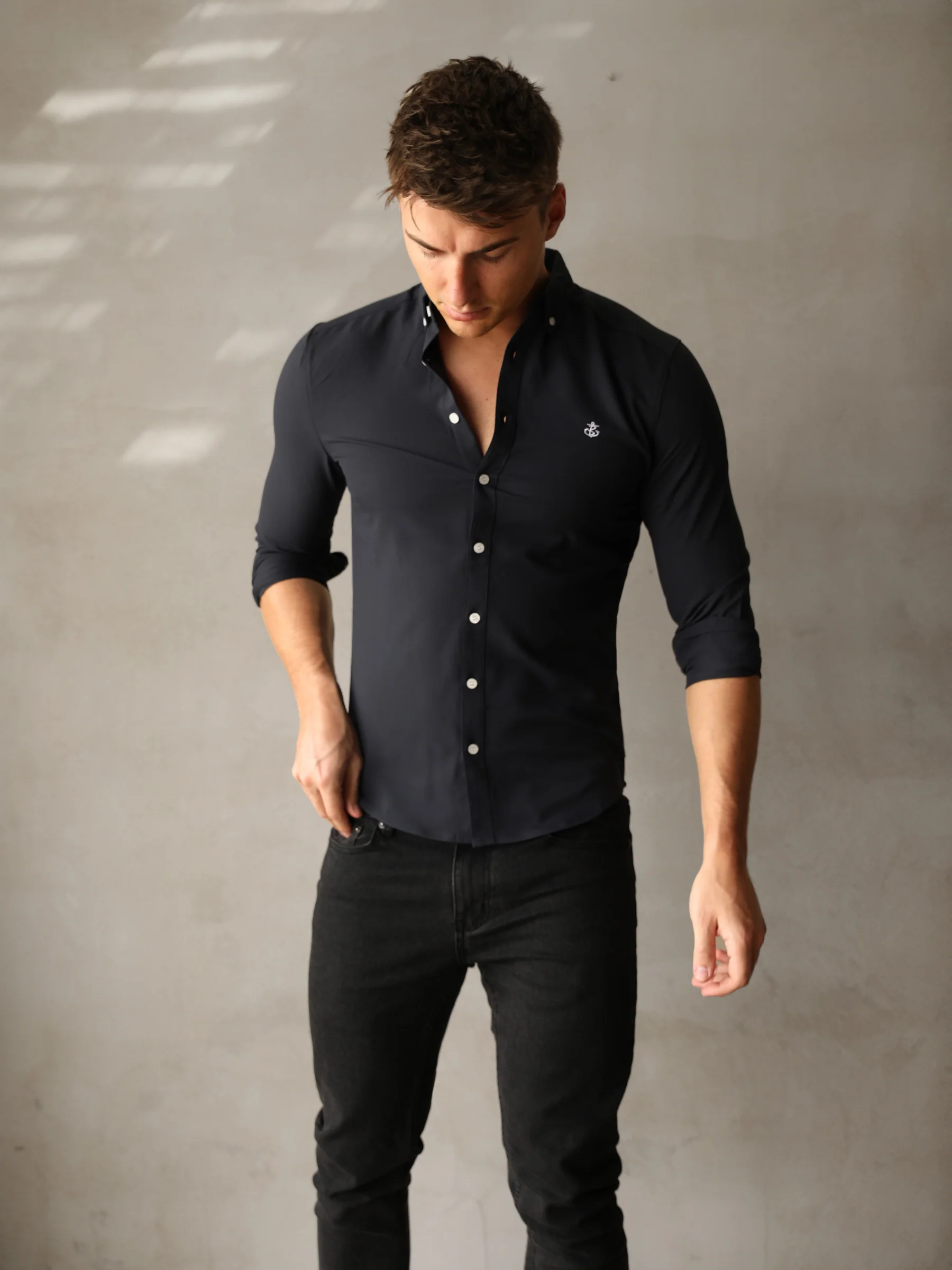 Calcata Shirt - Dark Navy - Winsoncom