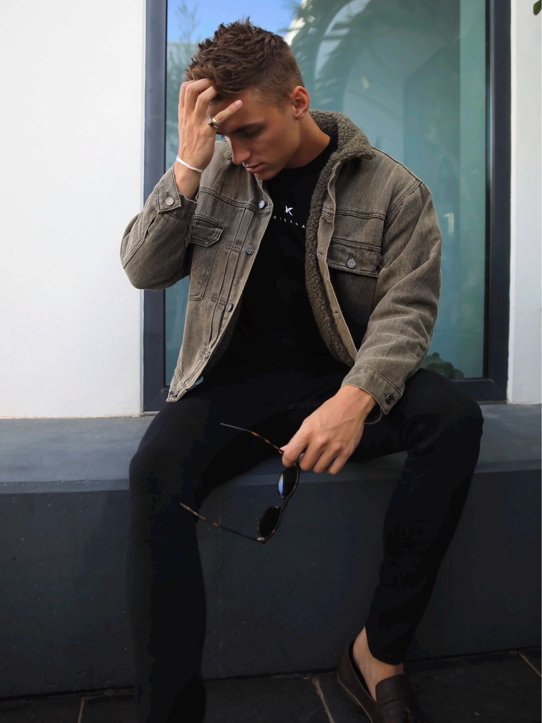 Rapha Denim Jacket - Army Green - Winsoncom