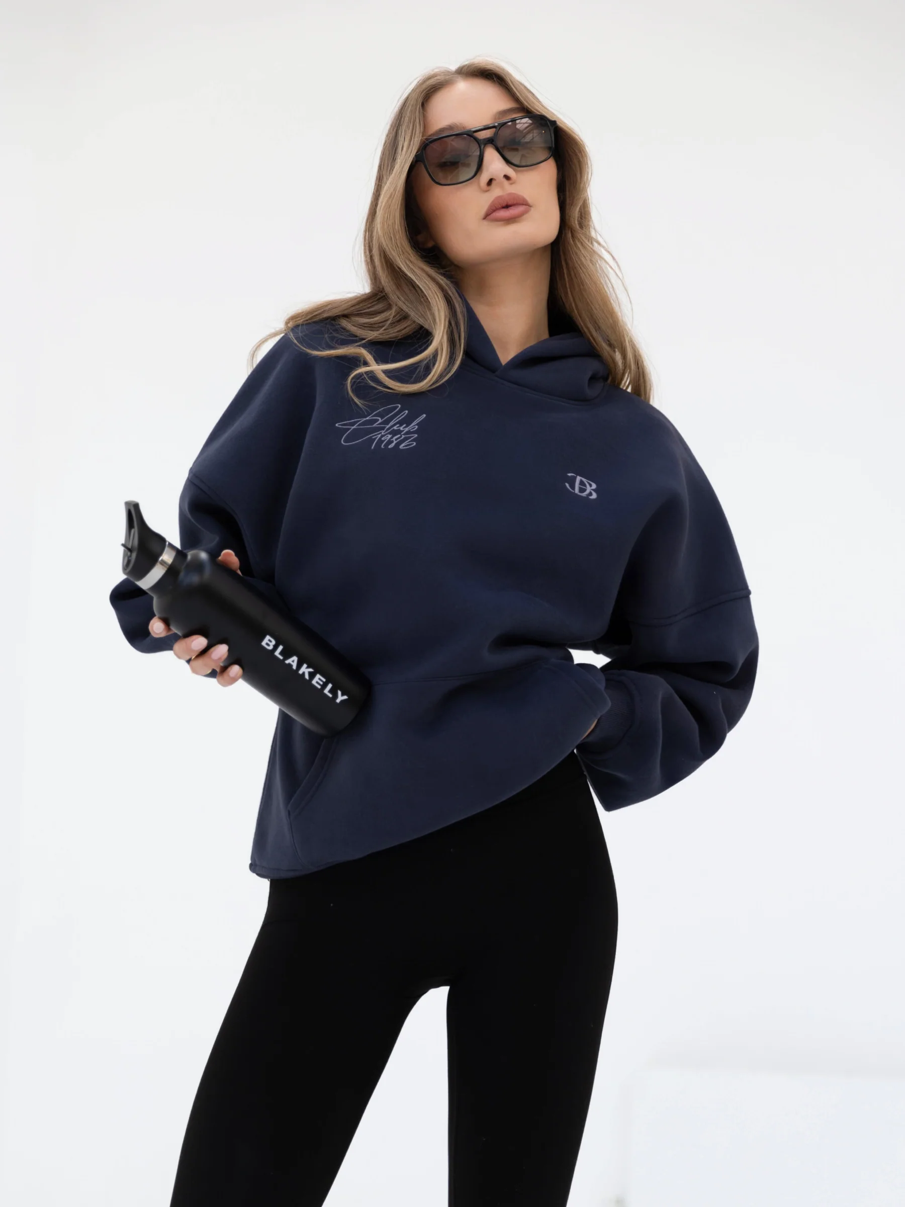 Club Oversized Hoodie - Navy - Winsoncom