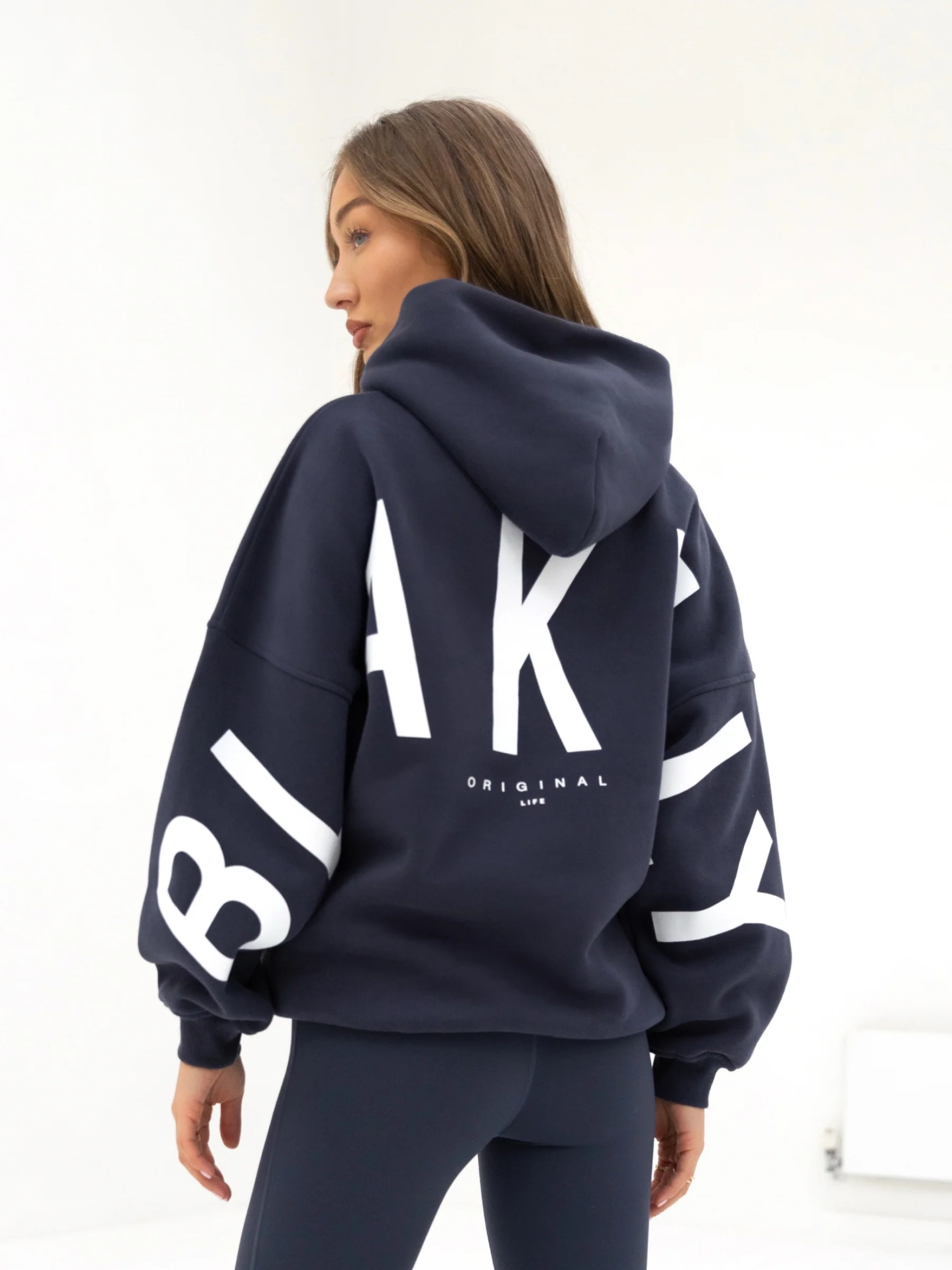 Isabel Oversized Hoodie - True Navy - Winsoncom