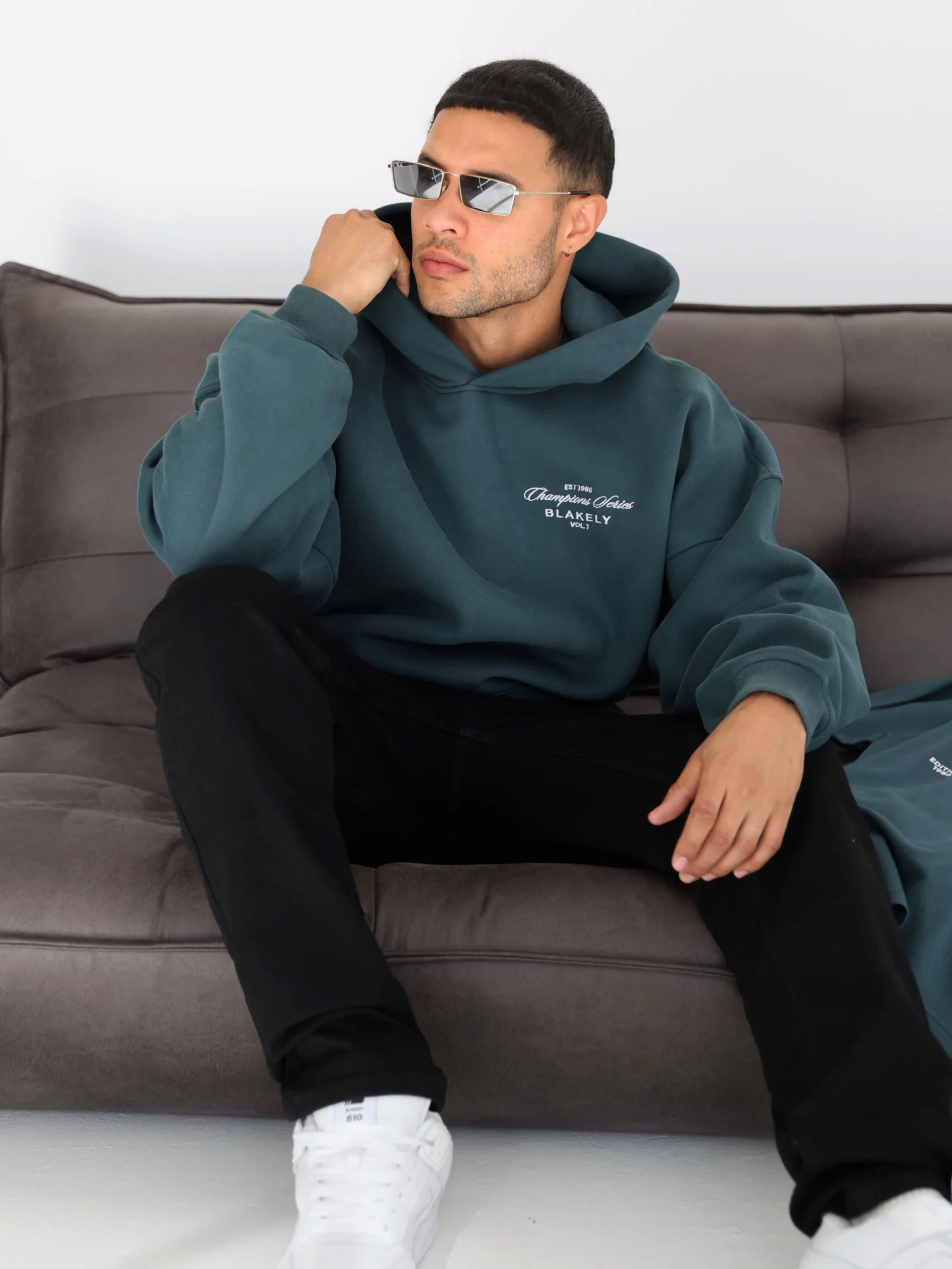 Champions Relaxed Hoodie - Teal Green - Winsoncom