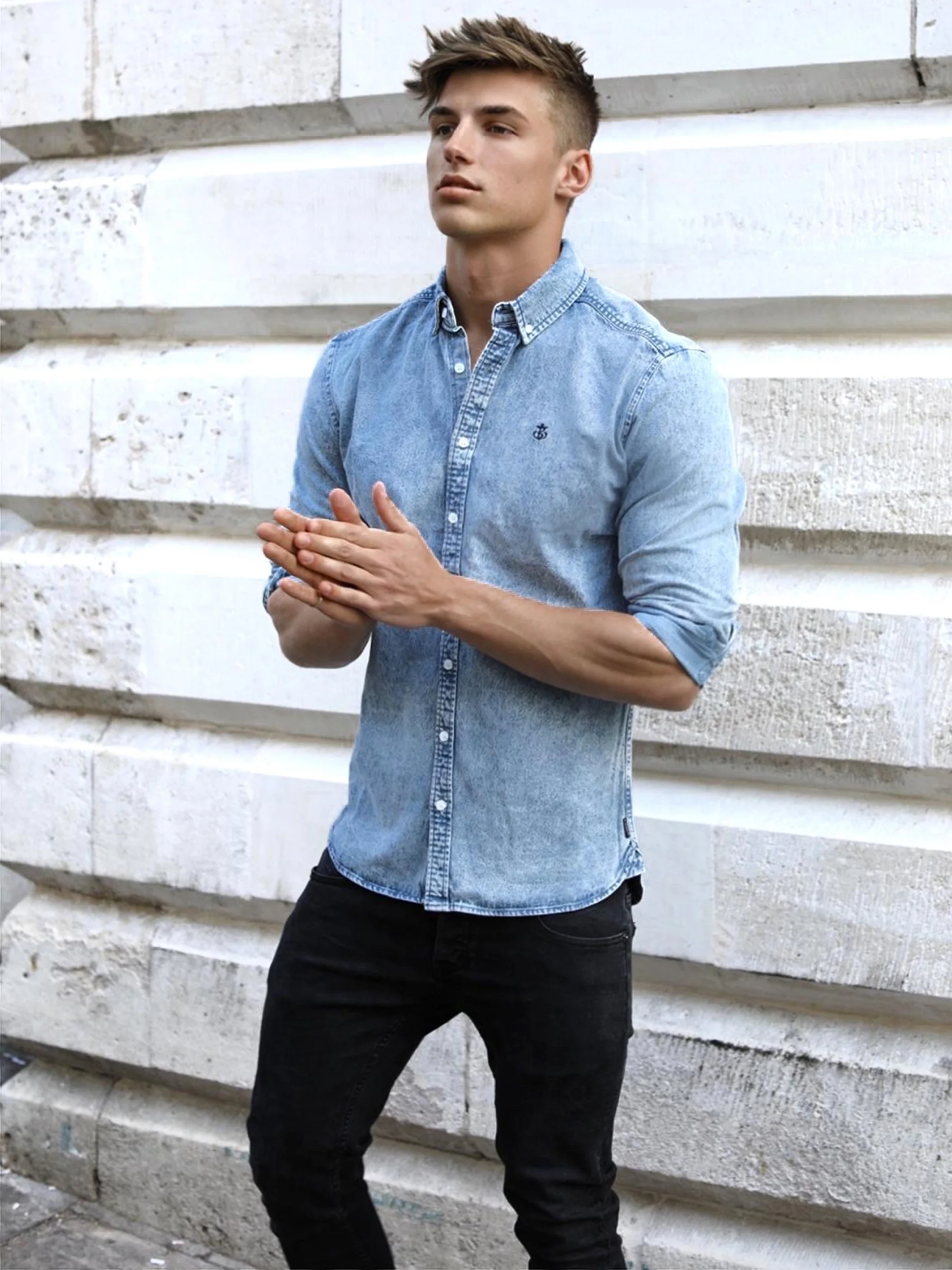 Diego Denim Shirt - Light Blue - Winsoncom