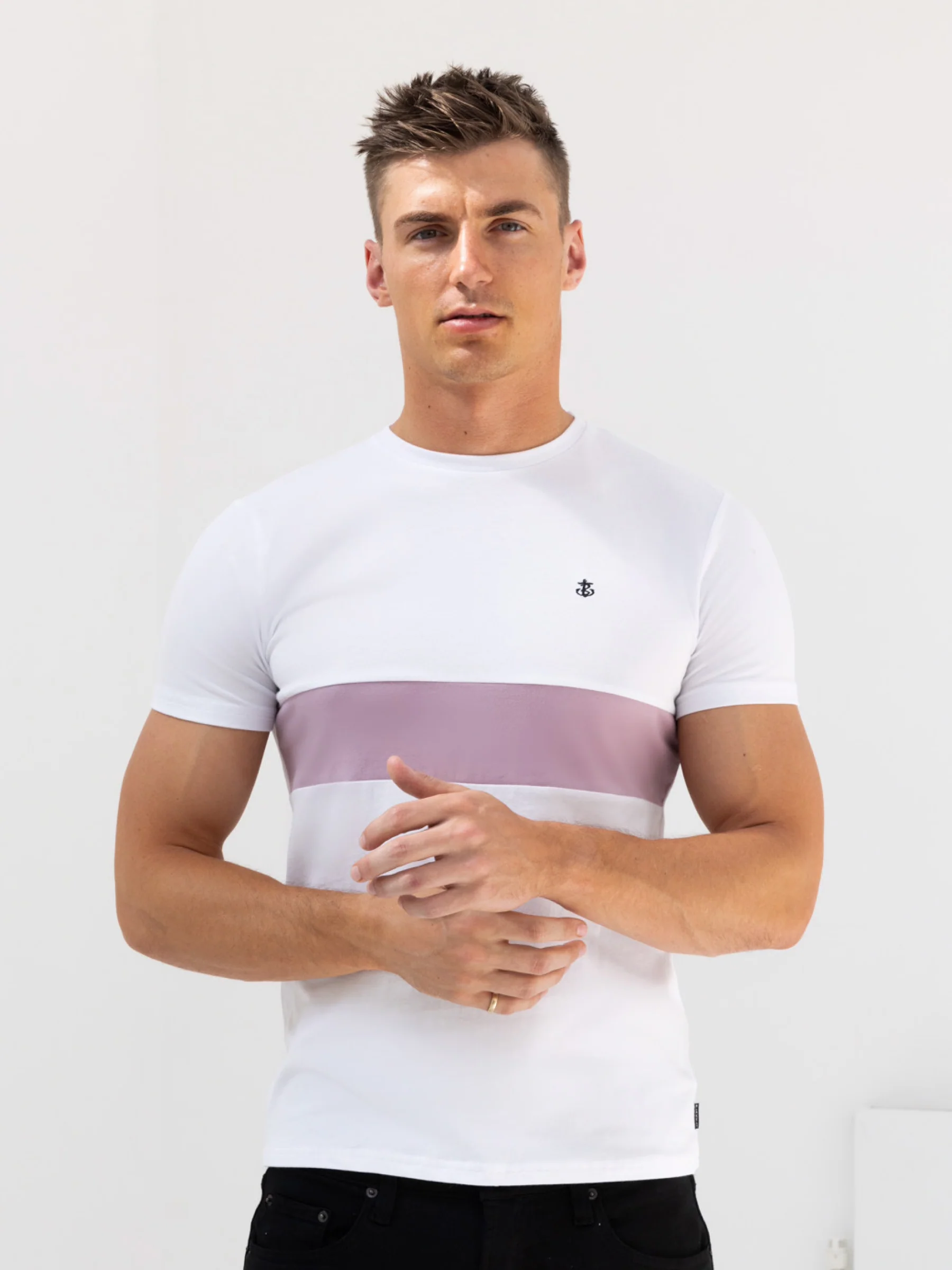 Iowa T-Shirt - White & Purple - Winsoncom