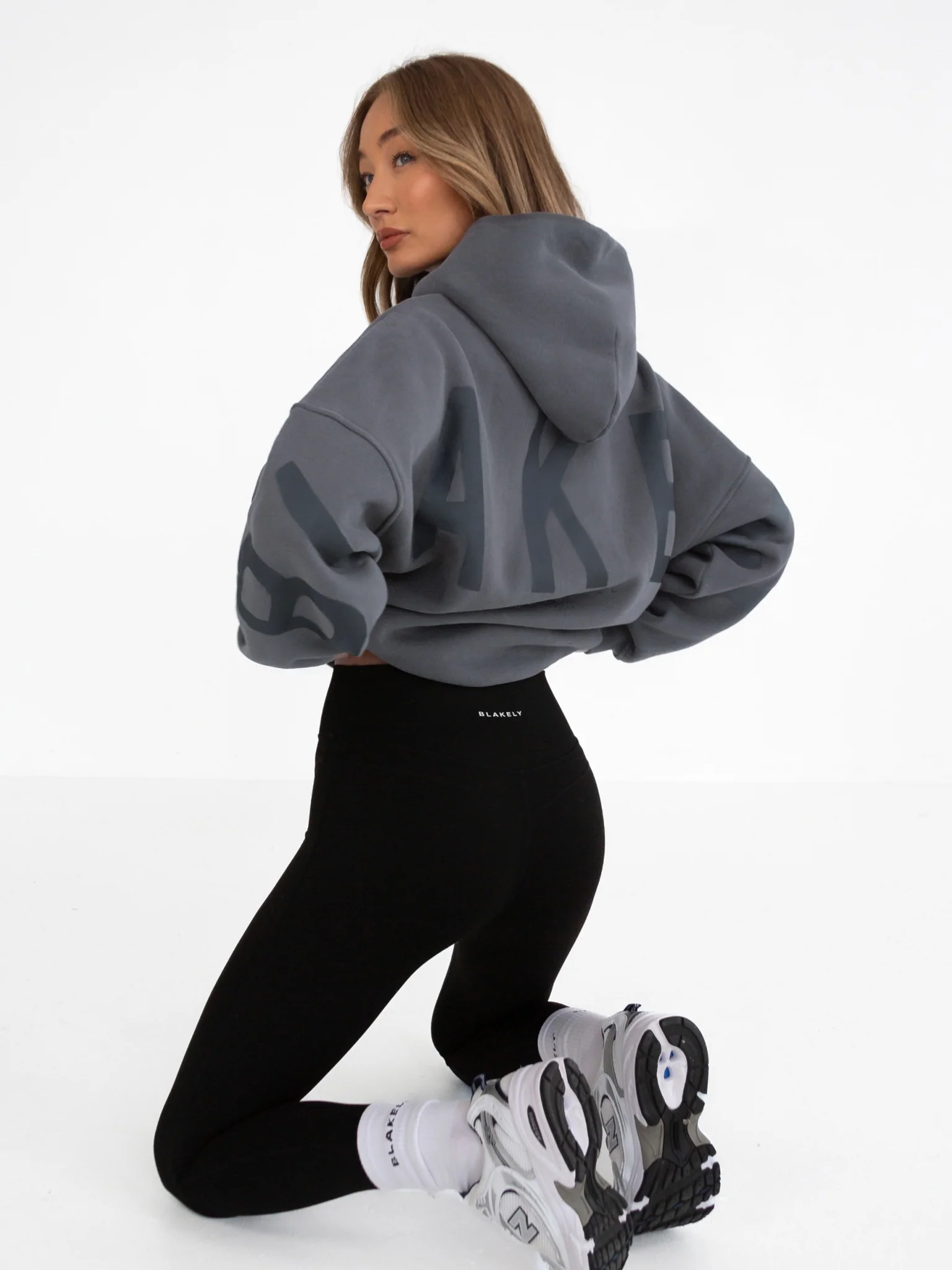 Tonal Isabel Oversized Hoodie - Charcoal - Winsoncom