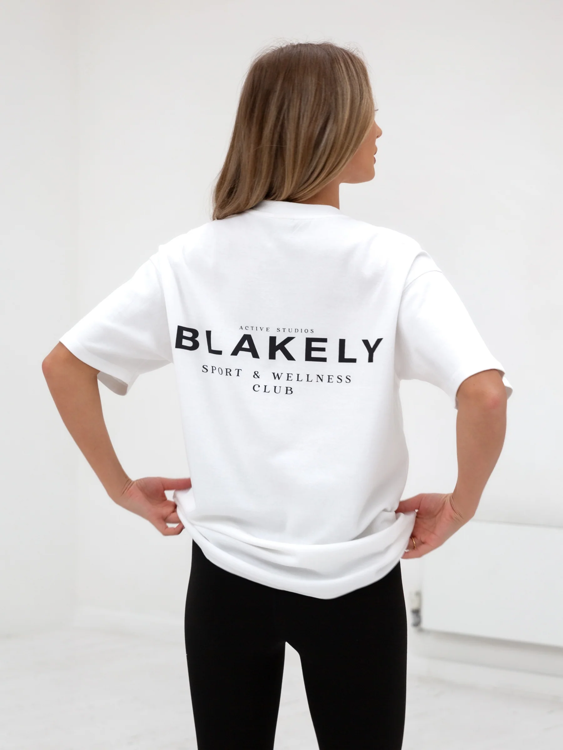 Active Studios Oversized T-Shirt - White - Winsoncom