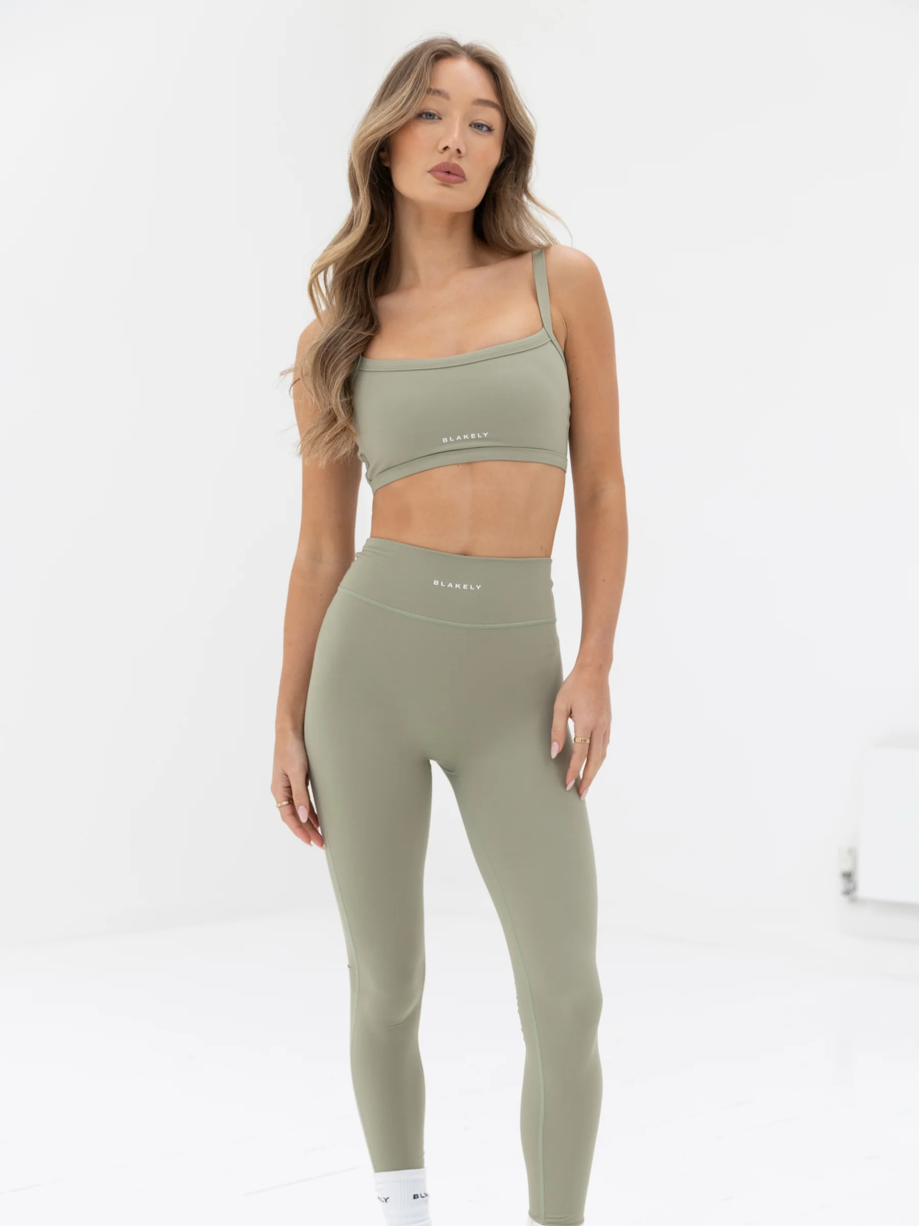 Ultimate Sports Bra & Leggings Set - Olive - Winsoncom