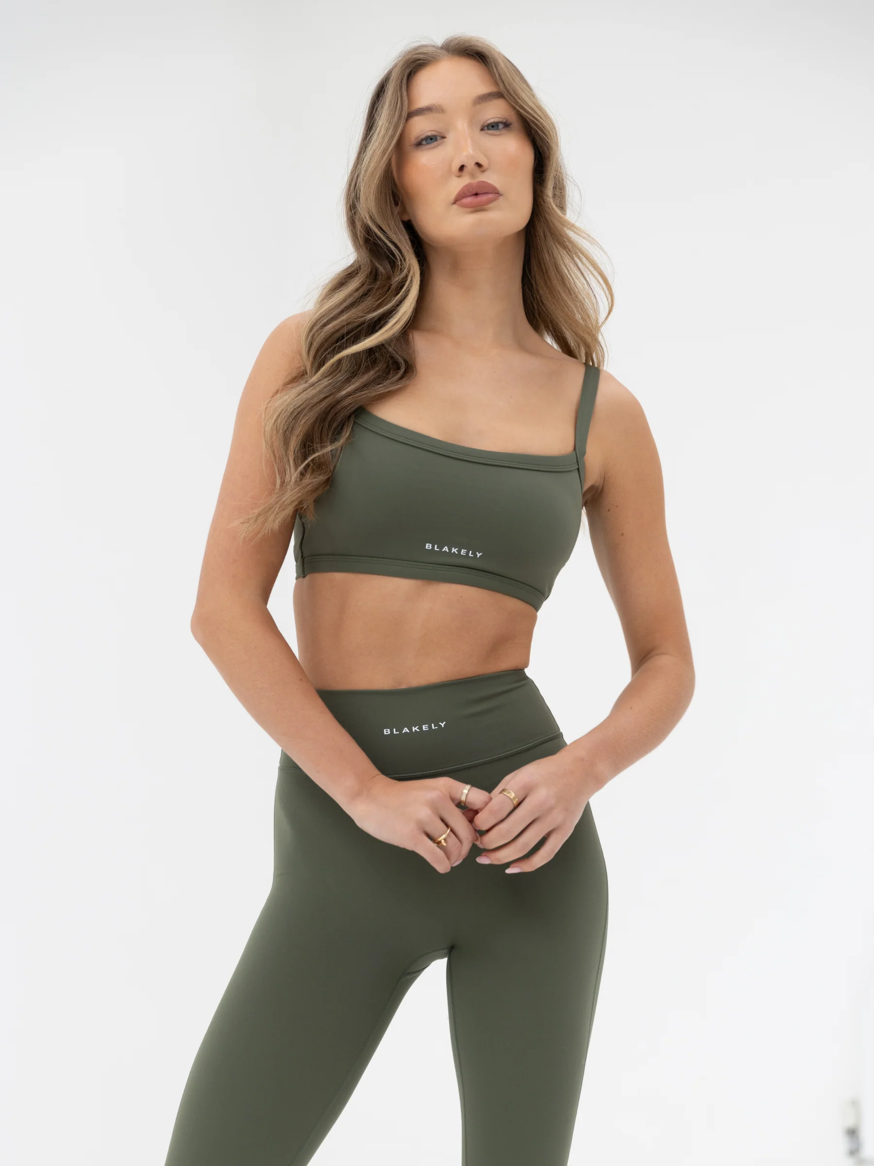Ultimate Sports Bra & Leggings Set - Khaki Green - Winsoncom