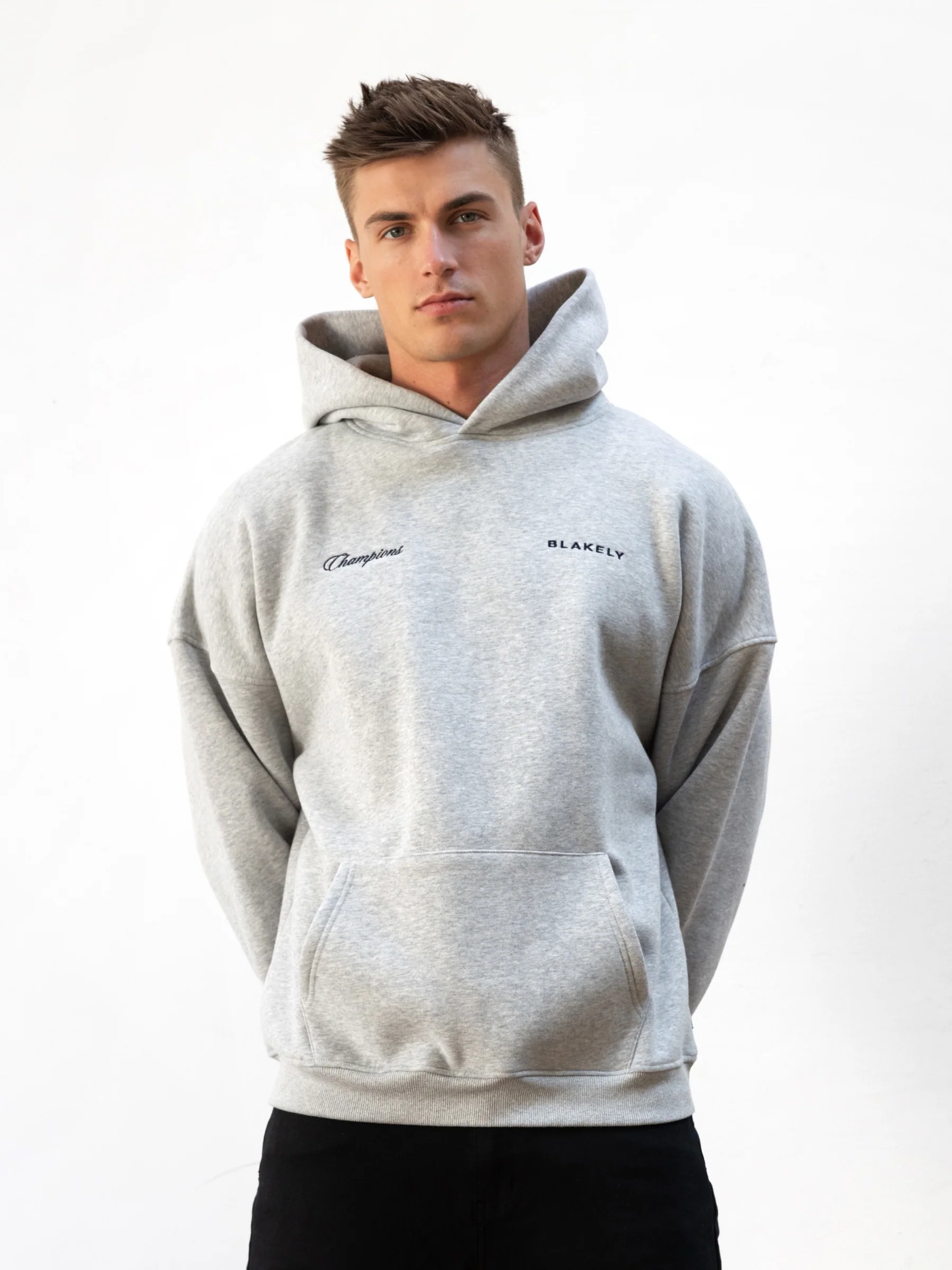 Champions Legacy Relaxed Hoodie - Marl Grey - Winsoncom