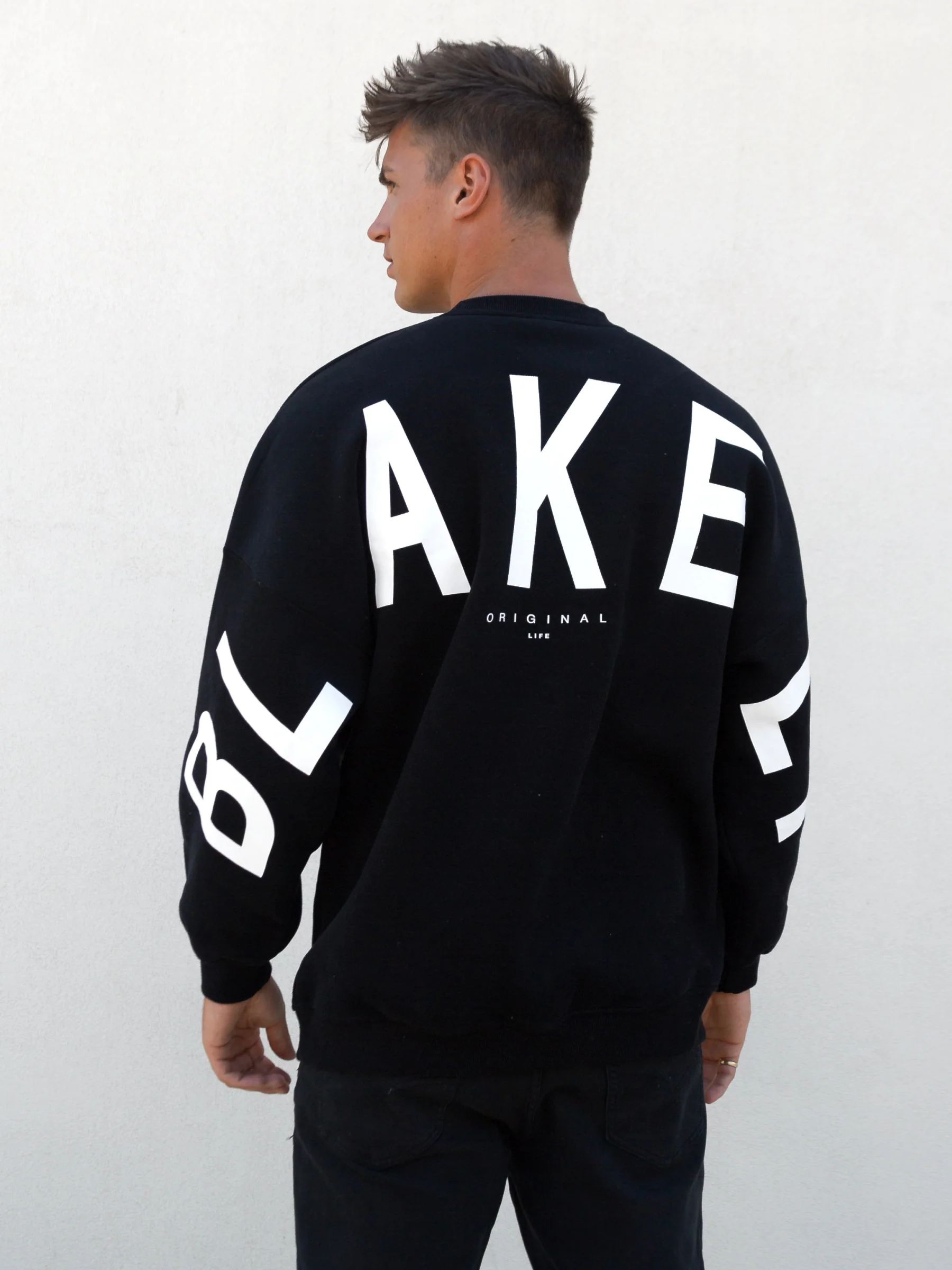 Idris Oversized Jumper - Black - Winsoncom