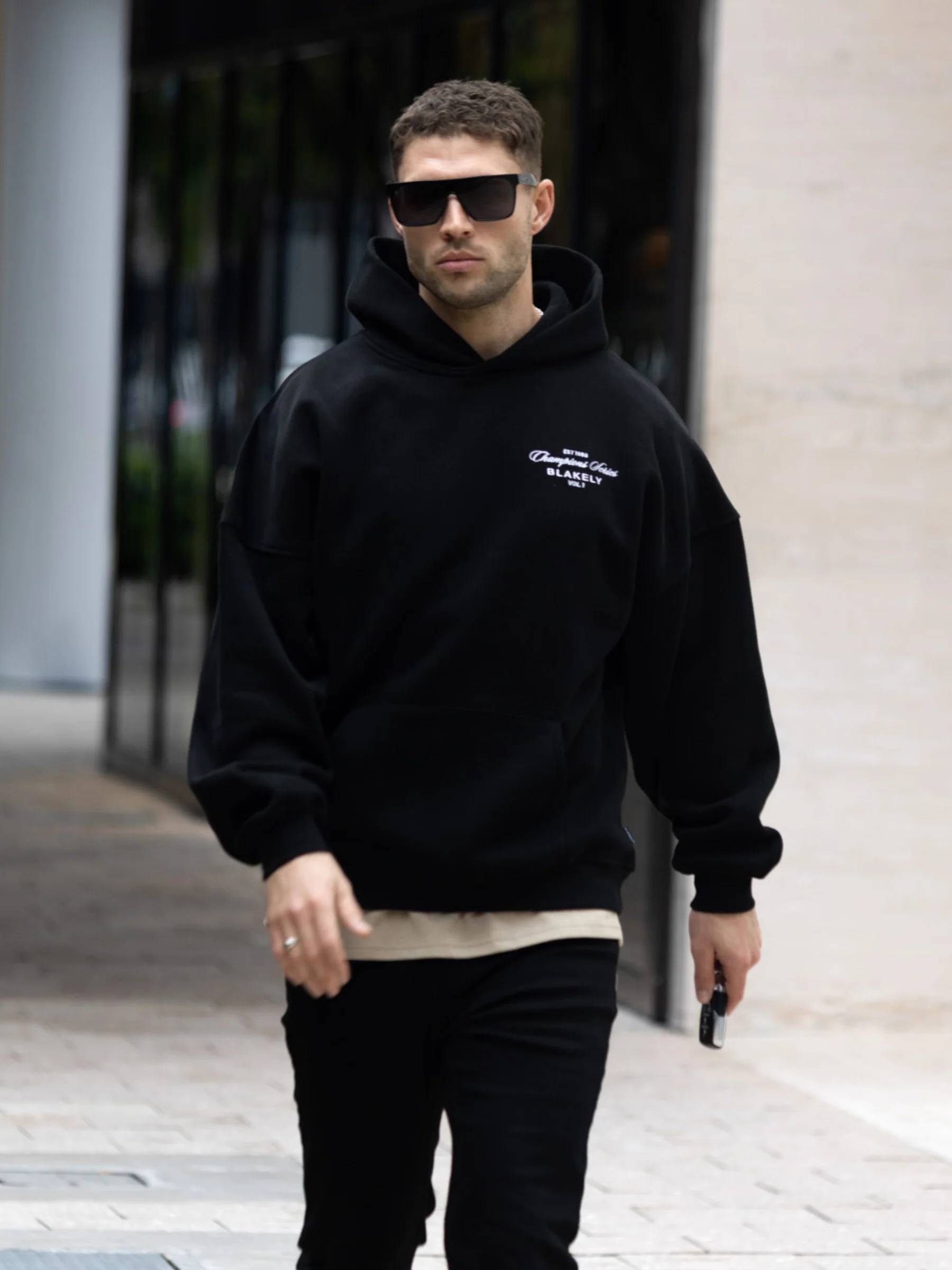 Champions Relaxed Hoodie - Black - Winsoncom