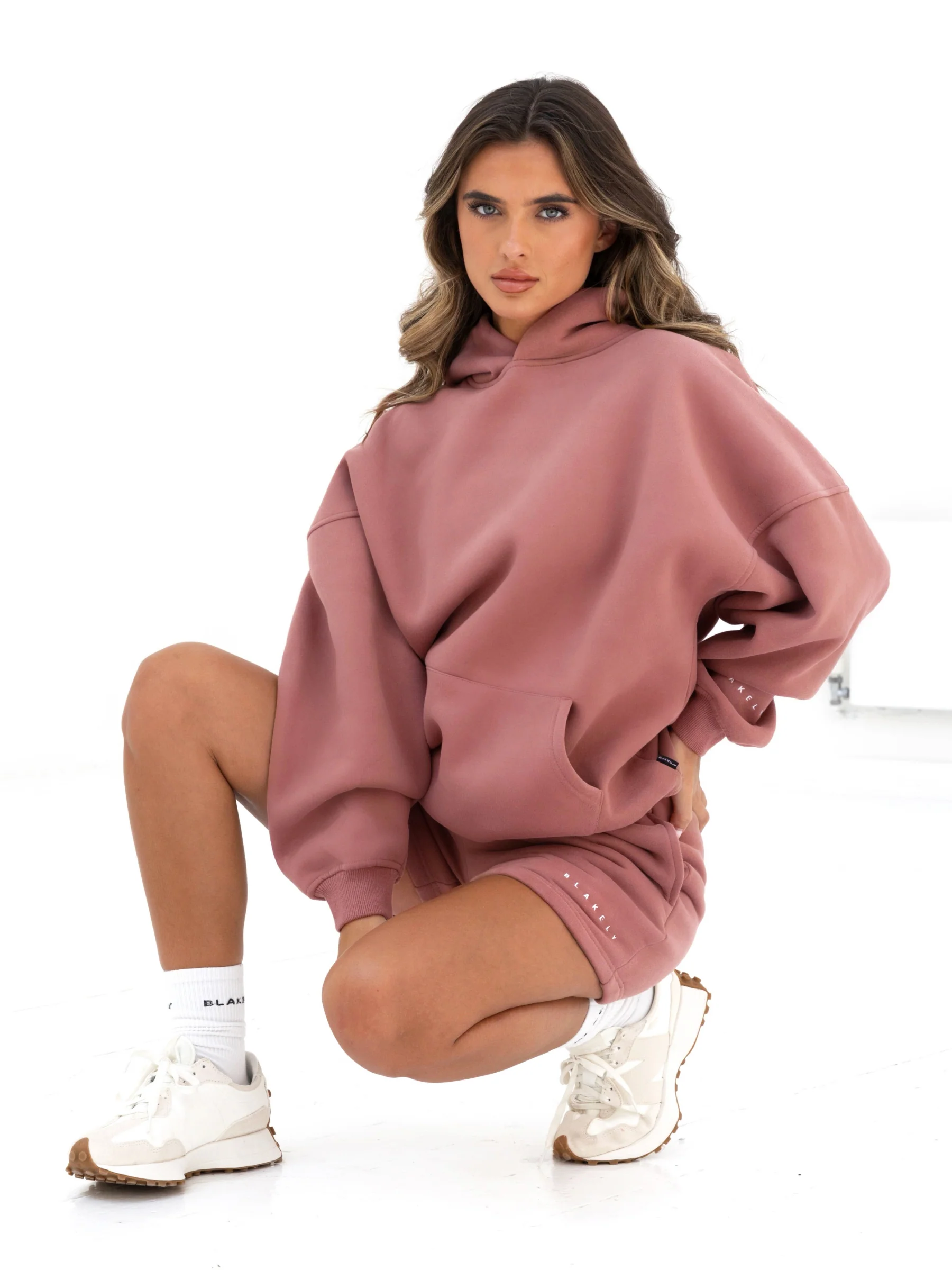 Isabel Oversized Hoodie - Blush Brown - Winsoncom