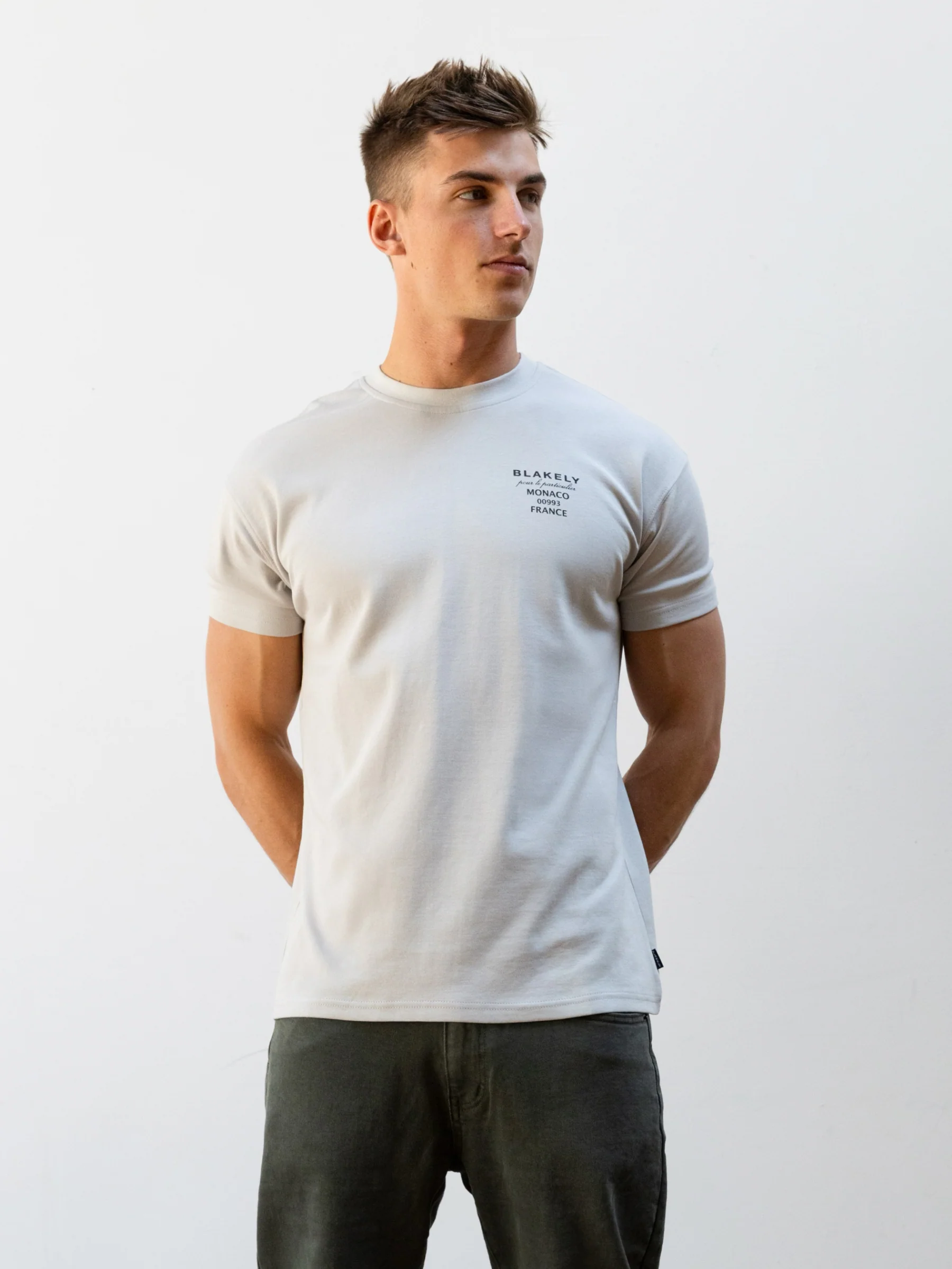 Monaco Relaxed T-Shirt - Stone Grey - Winsoncom