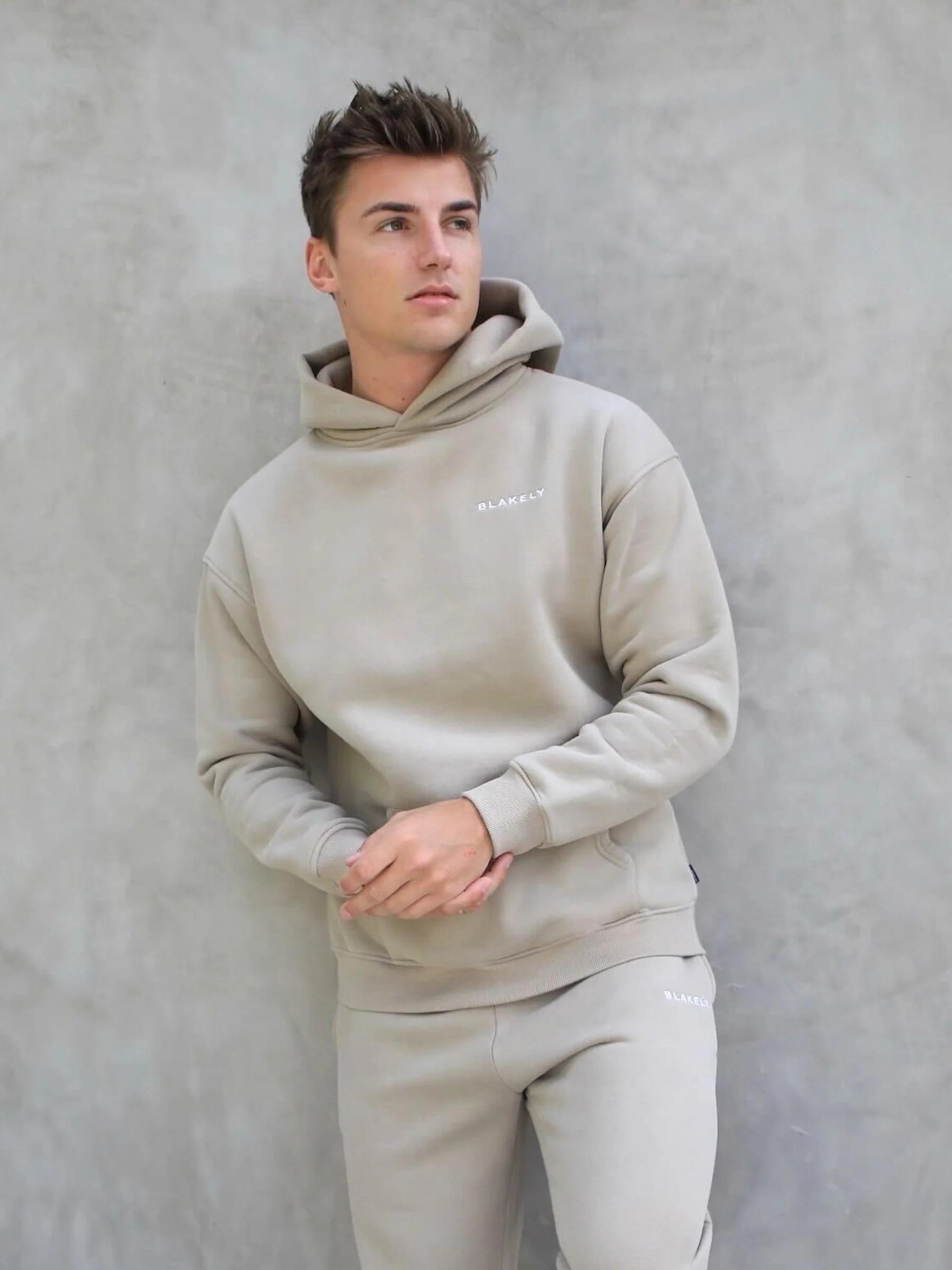 Series Relaxed Hoodie - Washed Khaki - Winsoncom