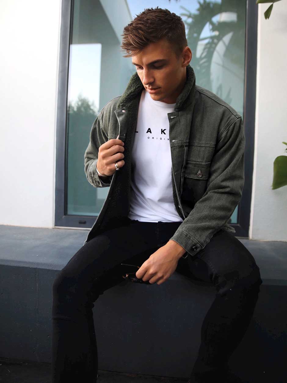 Rapha Denim Jacket - Green - Winsoncom