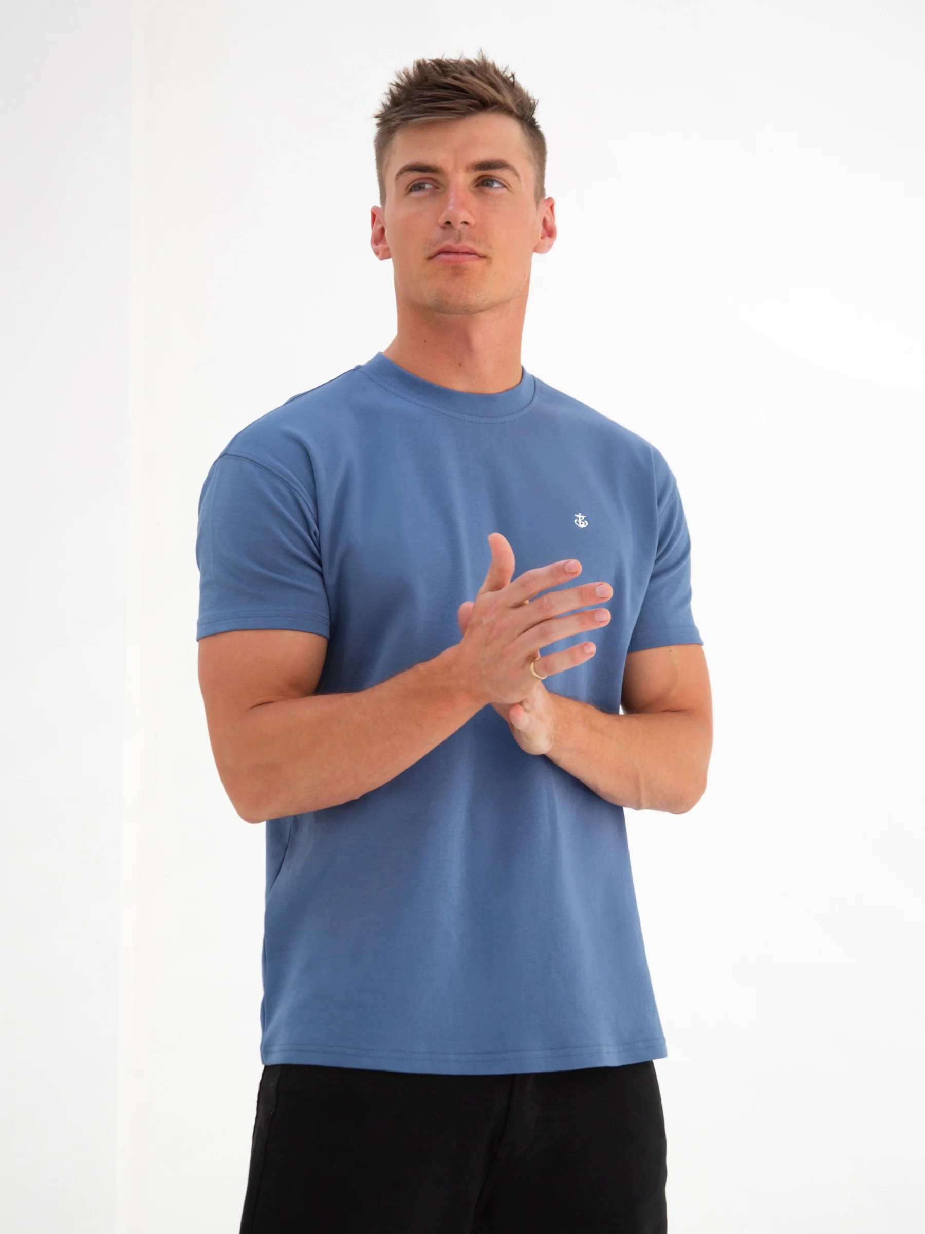 Anchor Relaxed T-Shirt - Blue - Winsoncom