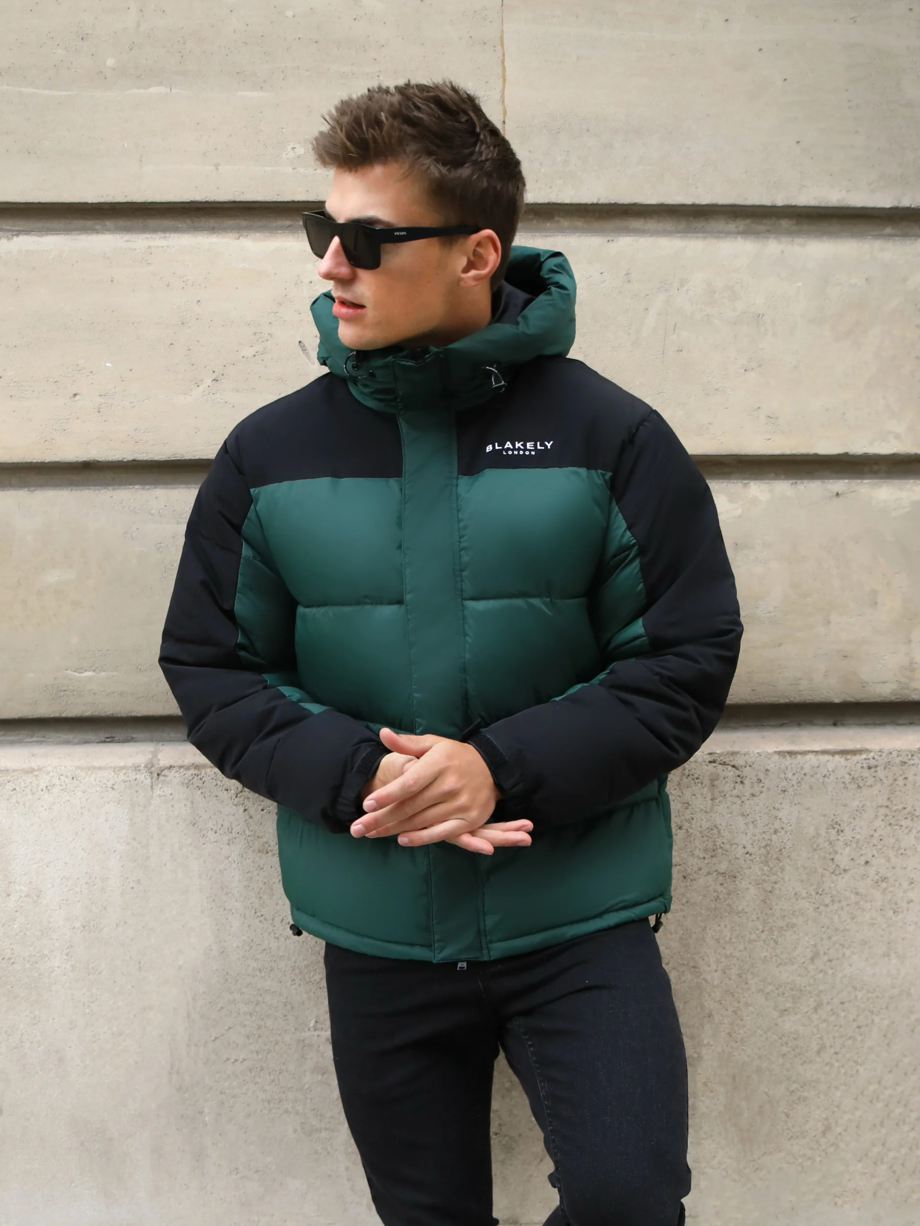 Tampa Puffer Coat - Forest Green - Winsoncom
