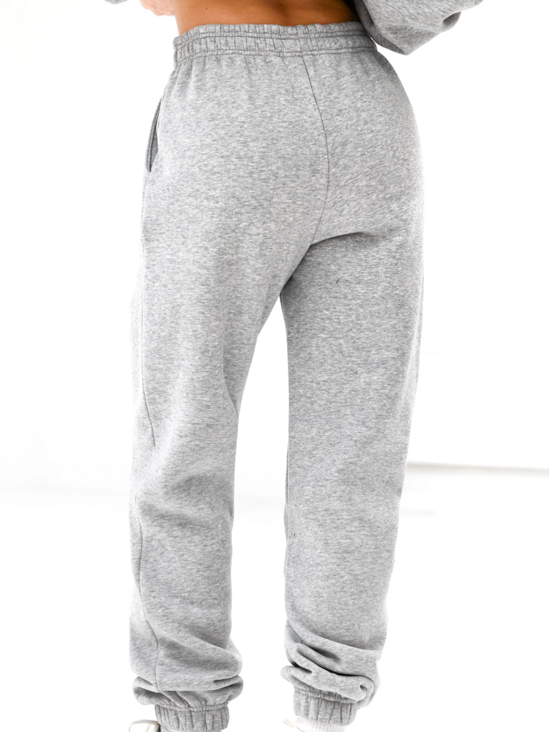Blakely Logo Sweatpants - Marl Grey - Winsoncom