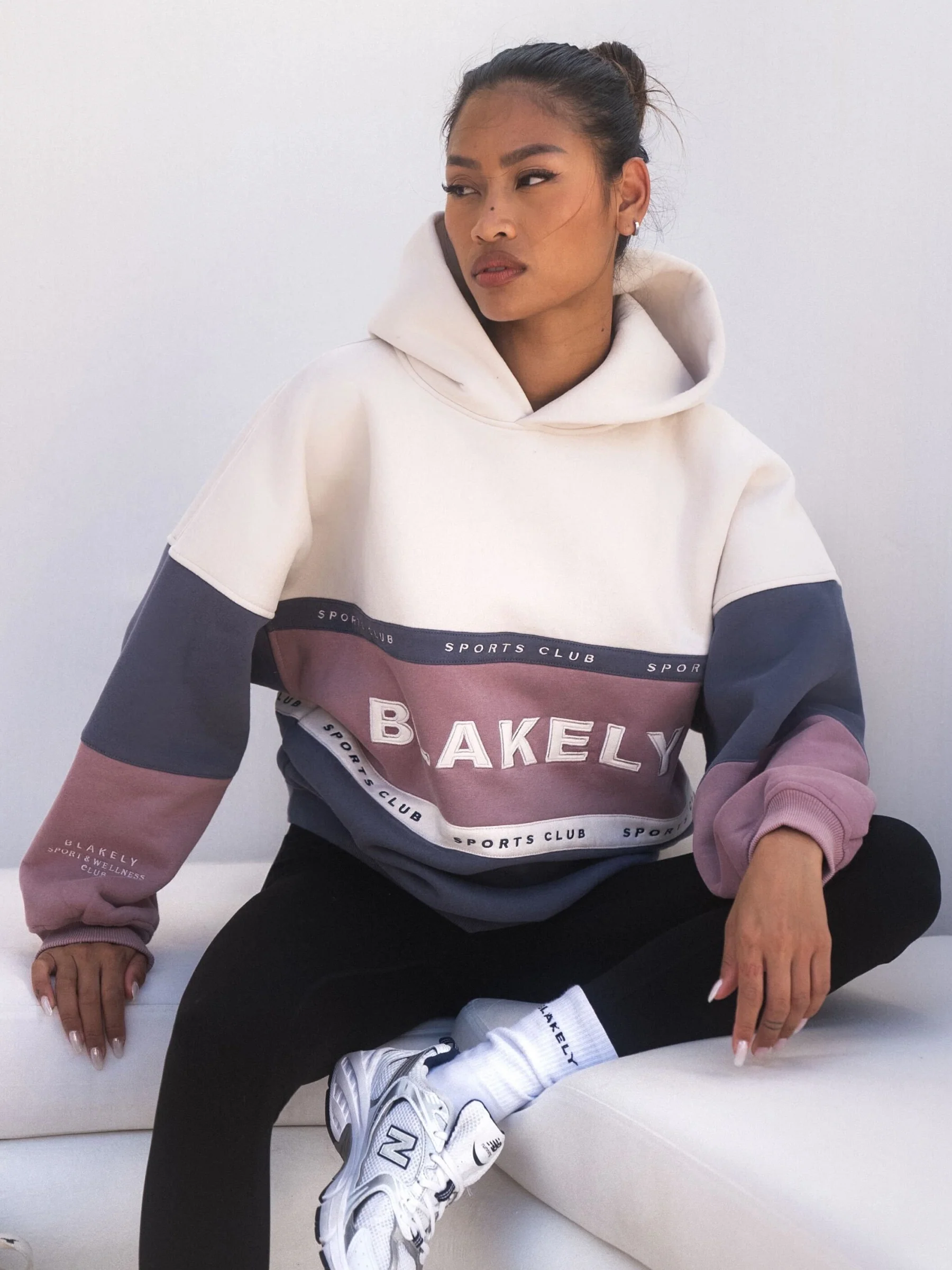 Alpine Oversized Hoodie - Dusty Pink - Winsoncom
