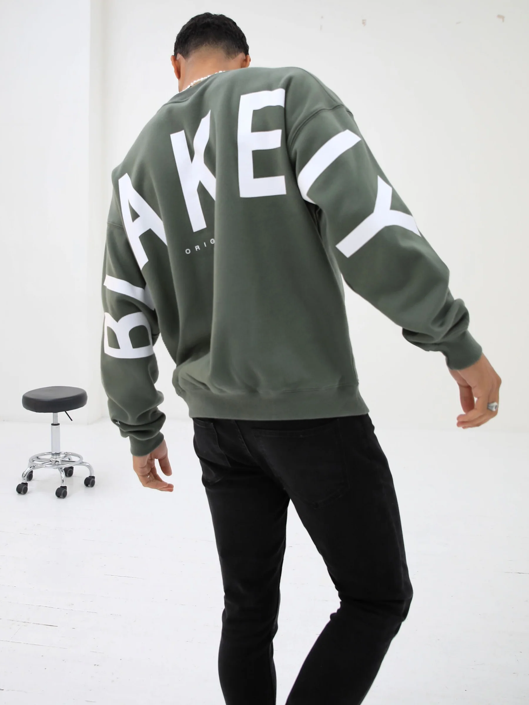 Idris Oversized Jumper - Khaki - Winsoncom