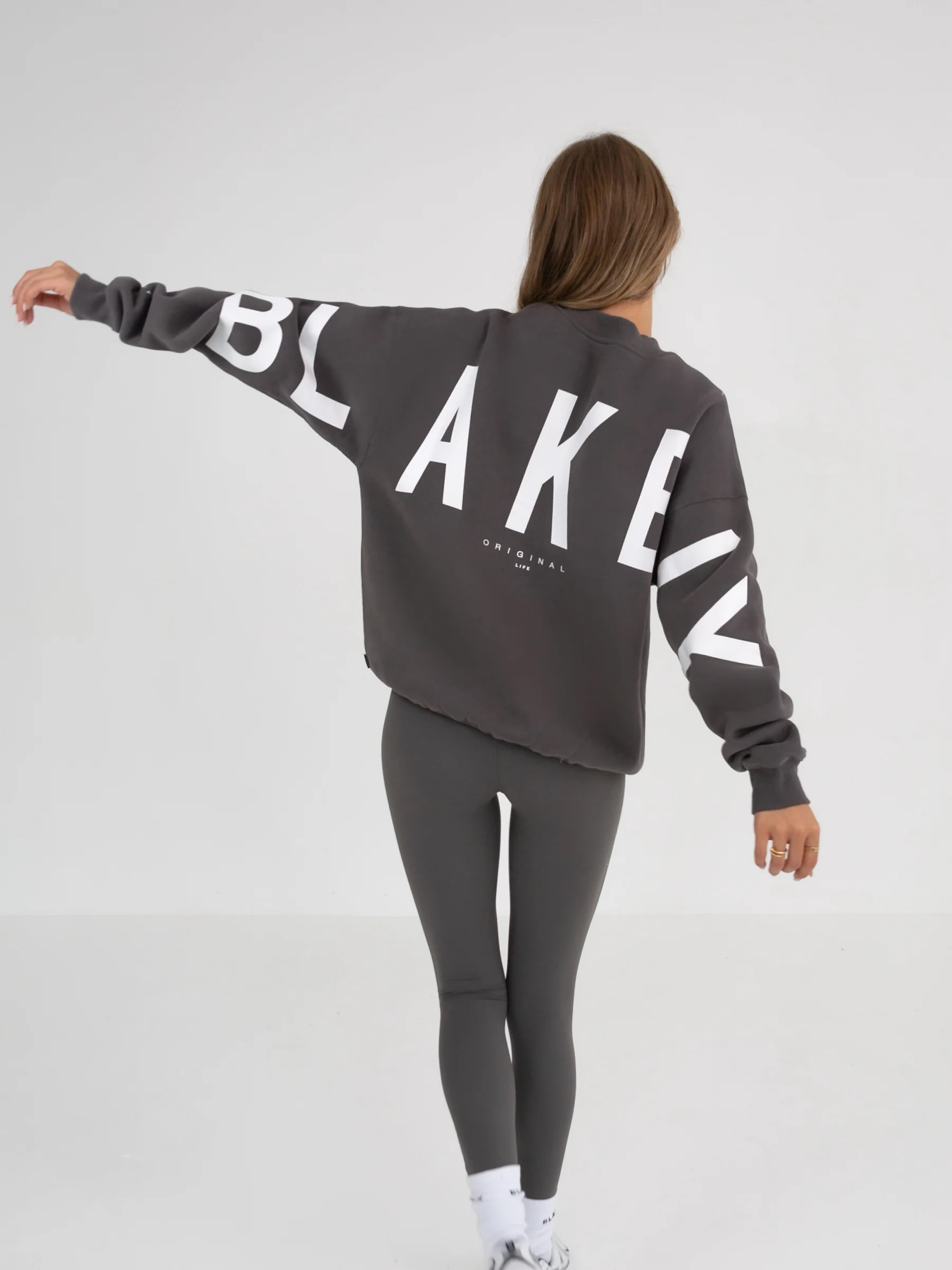 Isabel Oversized Jumper - Charcoal - Winsoncom