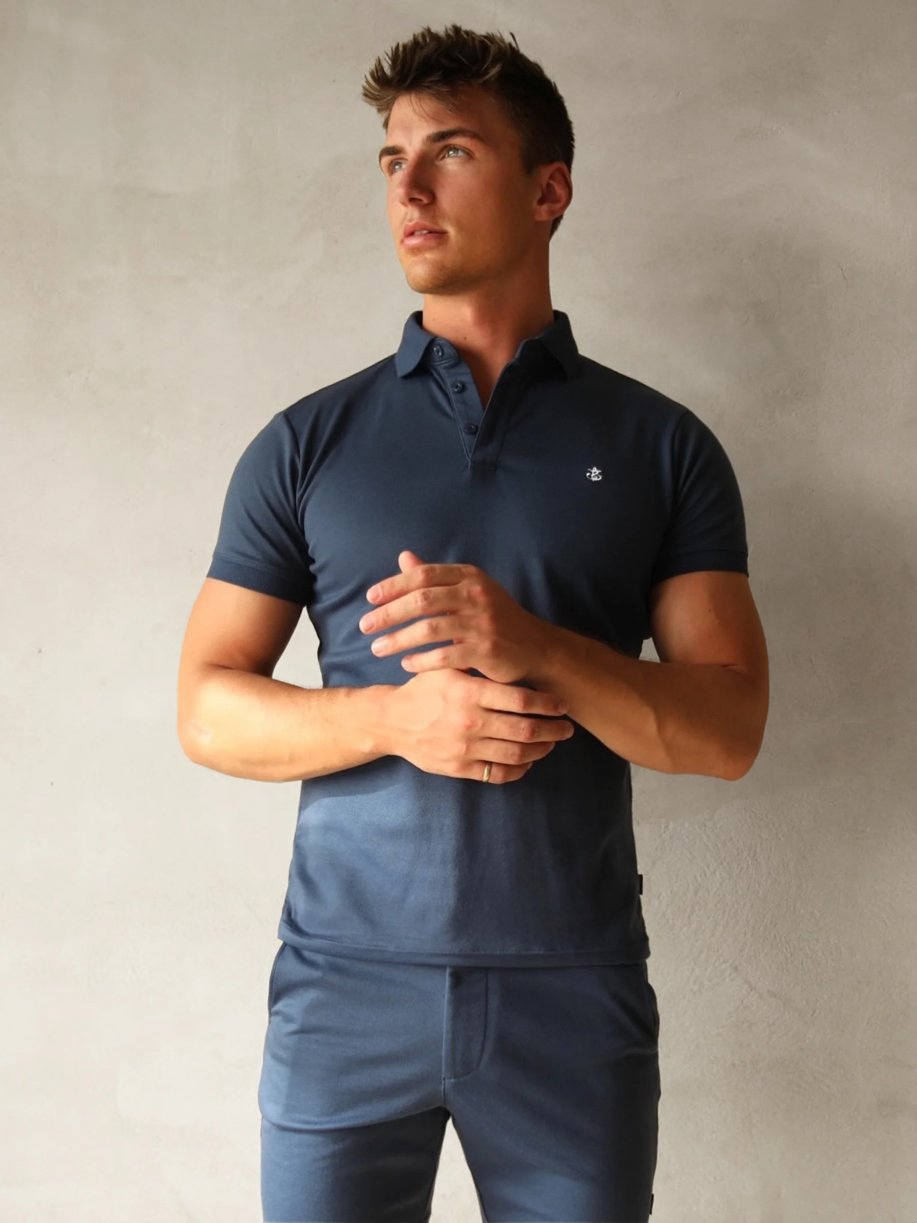 Sorrento Polo Shirt - Navy - Winsoncom