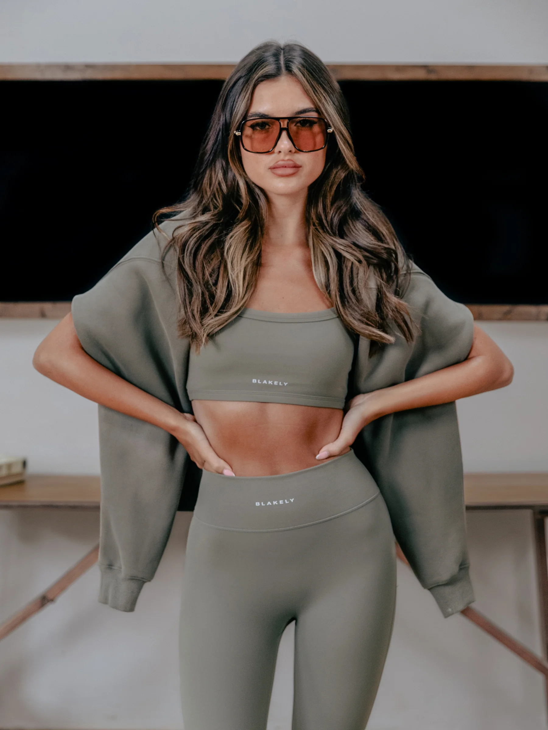 Ultimate Sports Bra - Safari Green - Winsoncom