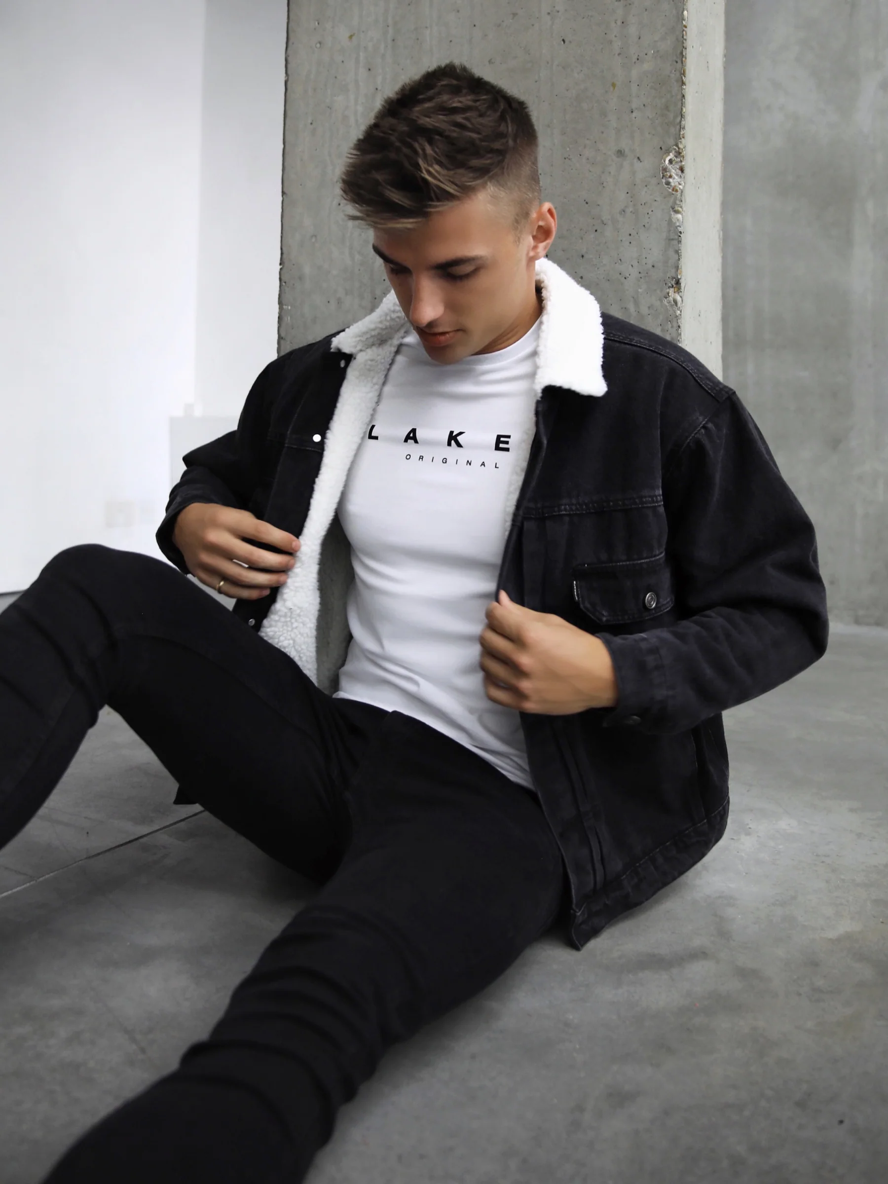 Raleigh Denim Jacket - Black - Winsoncom