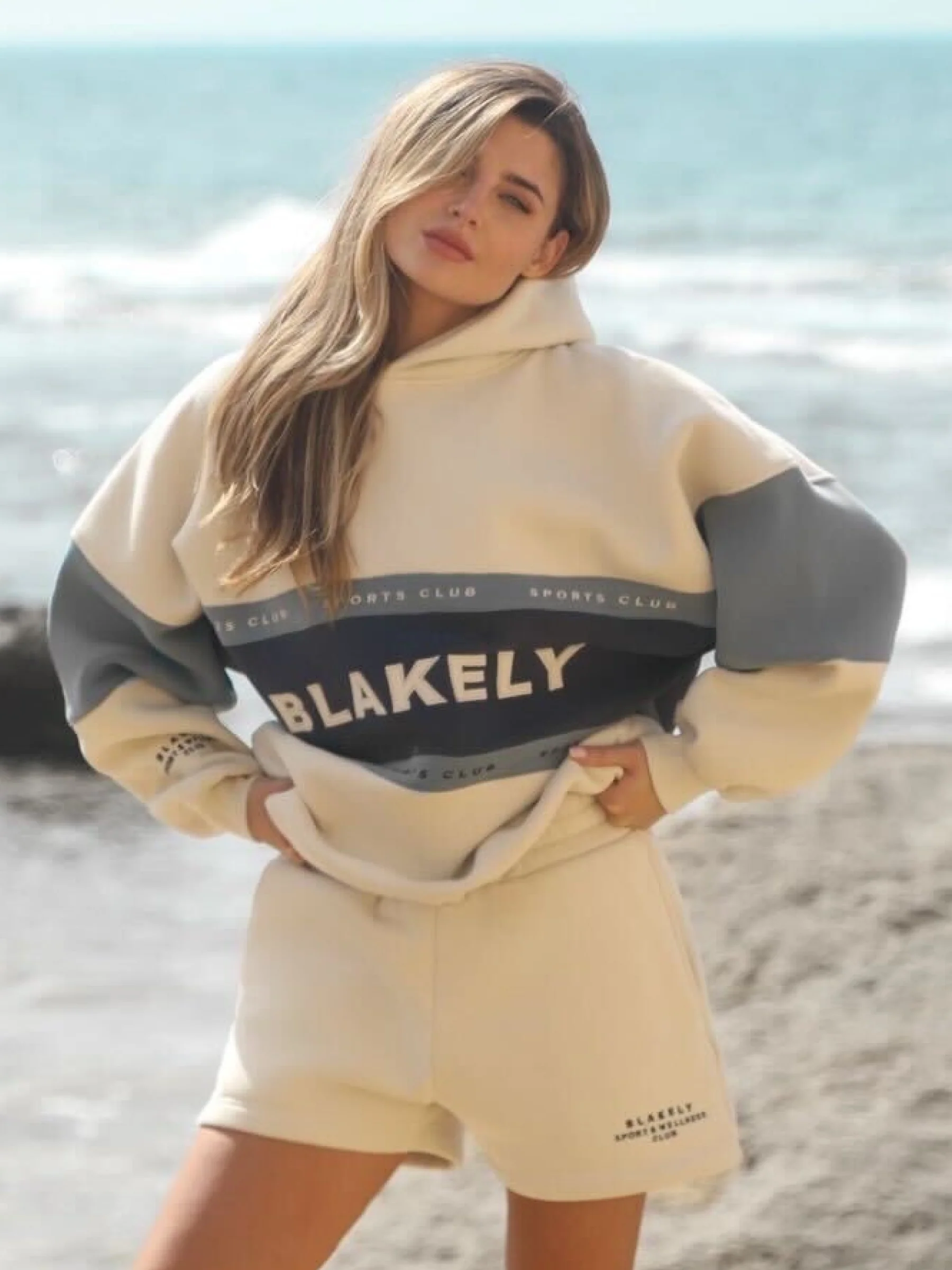 Alpine Oversized Hoodie - Navy/Chalk - Winsoncom