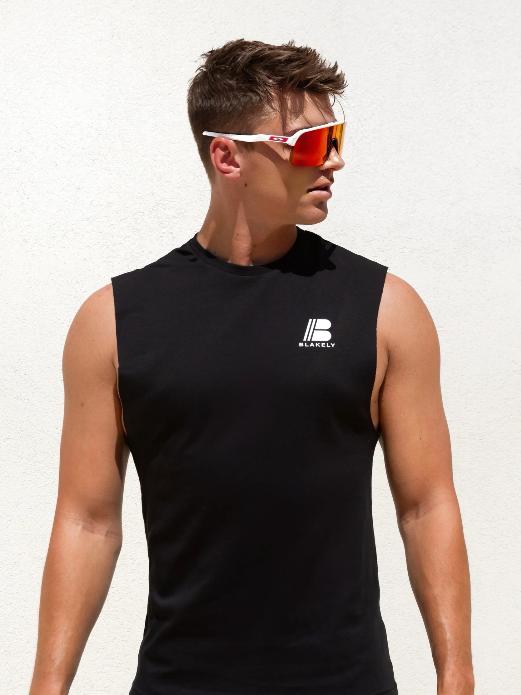 Apex Linear Sleeveless Tee - Black - Winsoncom