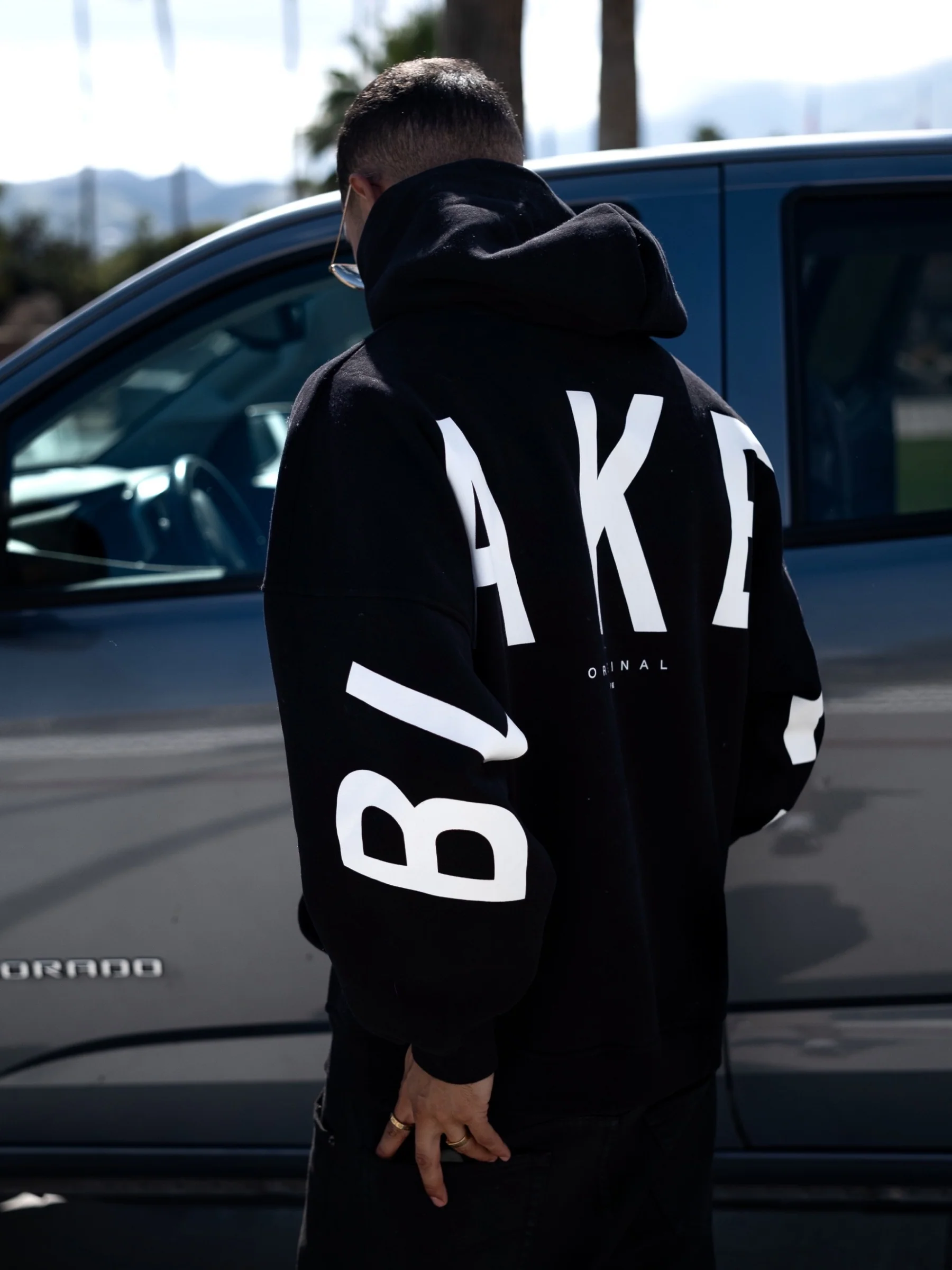 Idris Oversized Hoodie - Black - Winsoncom