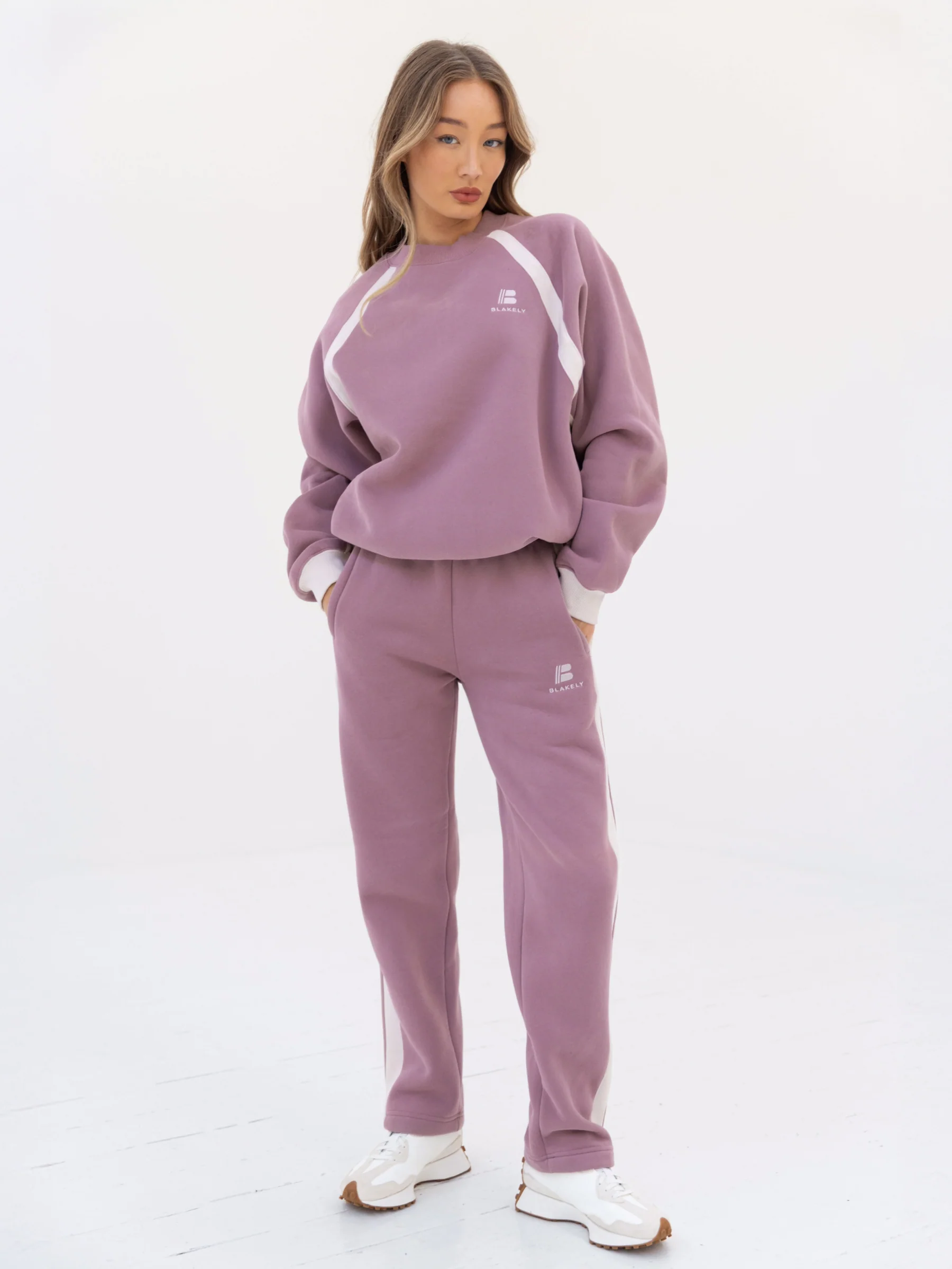 Classic Panel Oversized Jumper - Dusty Pink - Winsoncom
