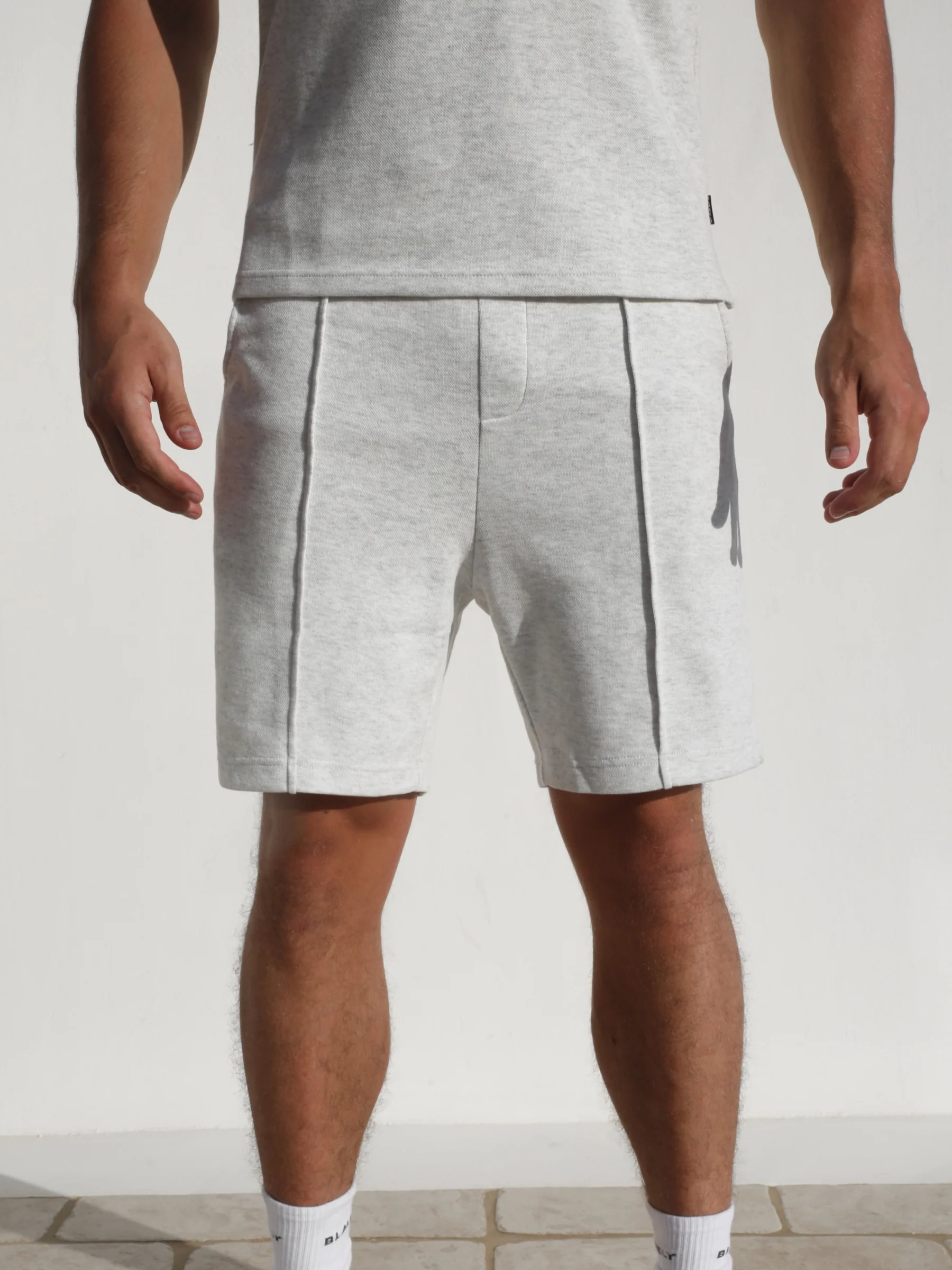 Verona Shorts - Marl White - Winsoncom